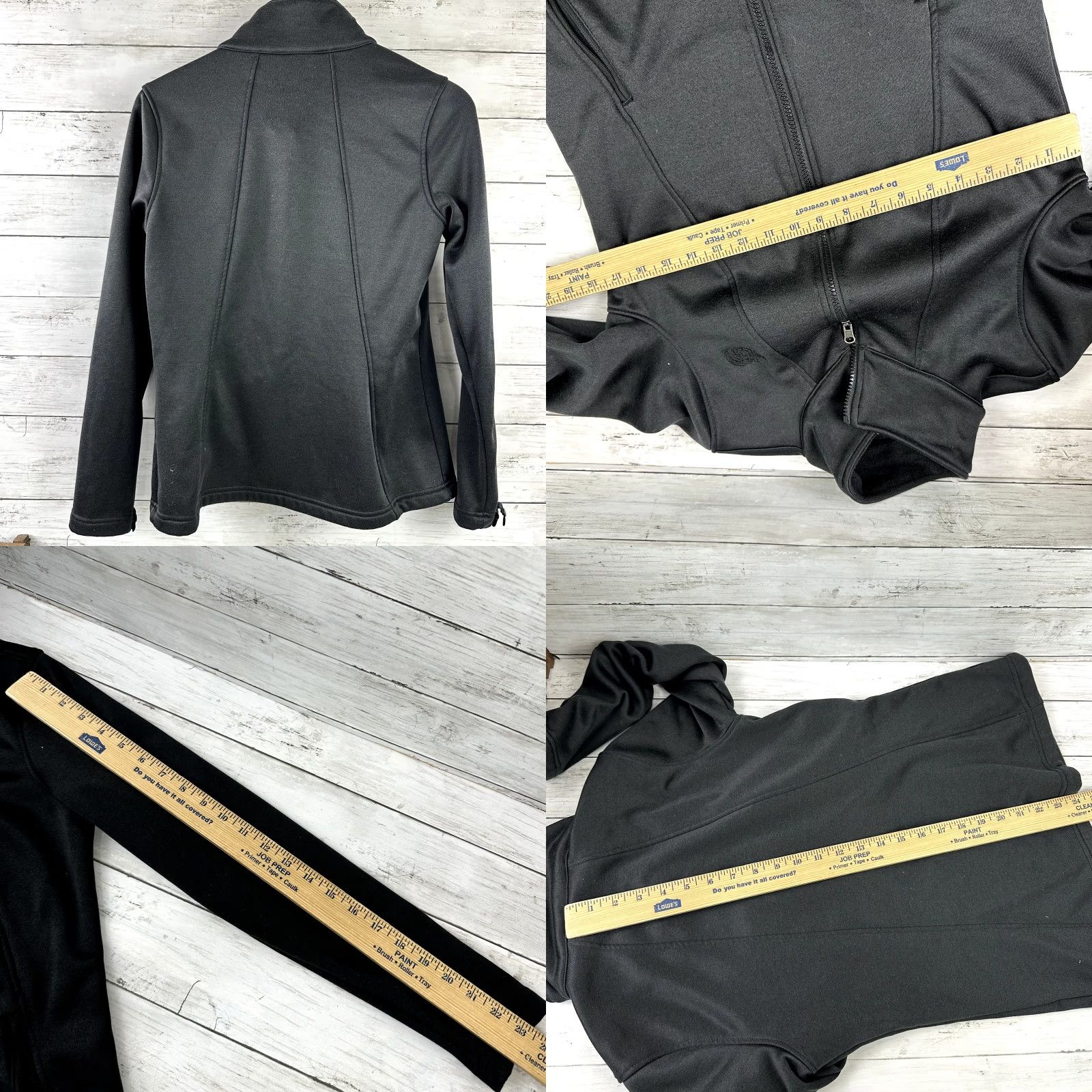 The North Face The North Face Jacket Womens Medium Gray Full Zip Fleece Size M / US 6-8 / IT 42-44 - 8 Thumbnail