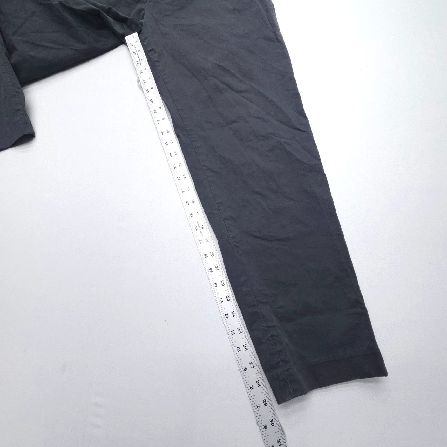 Theory Theory Chino Pants Mens 36 Black Cotton Twill Regular Straight 29" Inseam Jeans/Chinos Size US 36 / EU 52 - 4 Thumbnail
