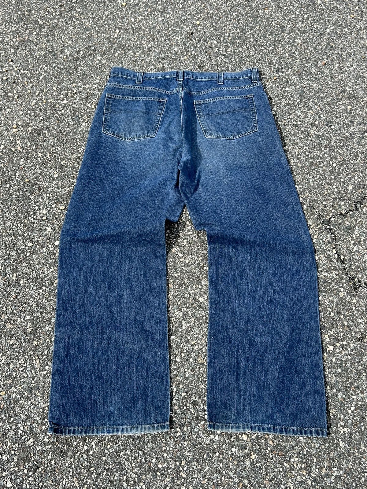 Request Jeans DKNY Embroidered Distressed Bootcut Jeans Size US 36 / EU 52 - 2 Thumbnail