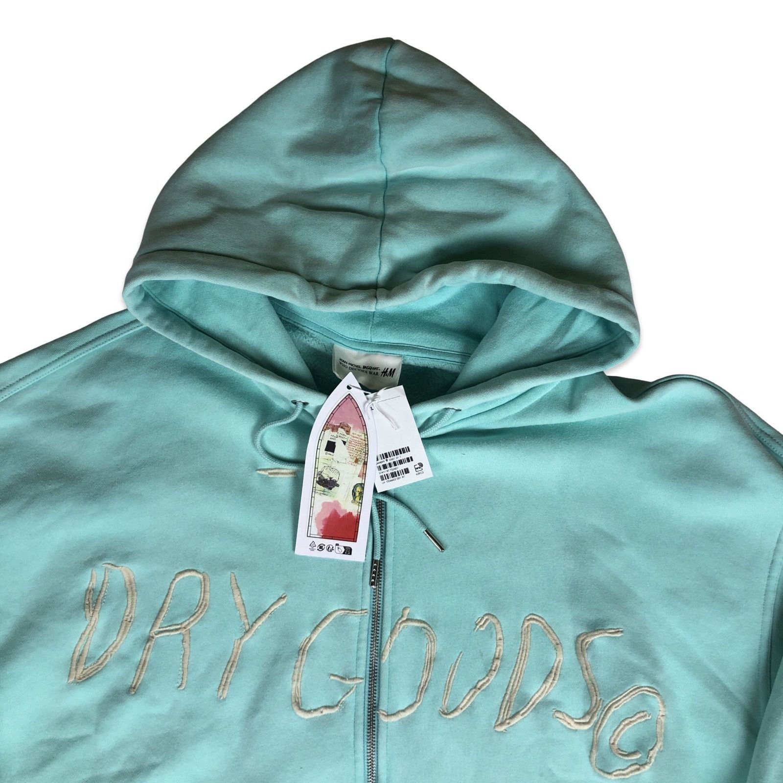 H&M × Jean-Michel Basquiat × Who Decides War Who Decides War x H&M Oversizer Baggy Zip Up Hoodie Size US XXL / EU 58 / 5 - 9 Thumbnail