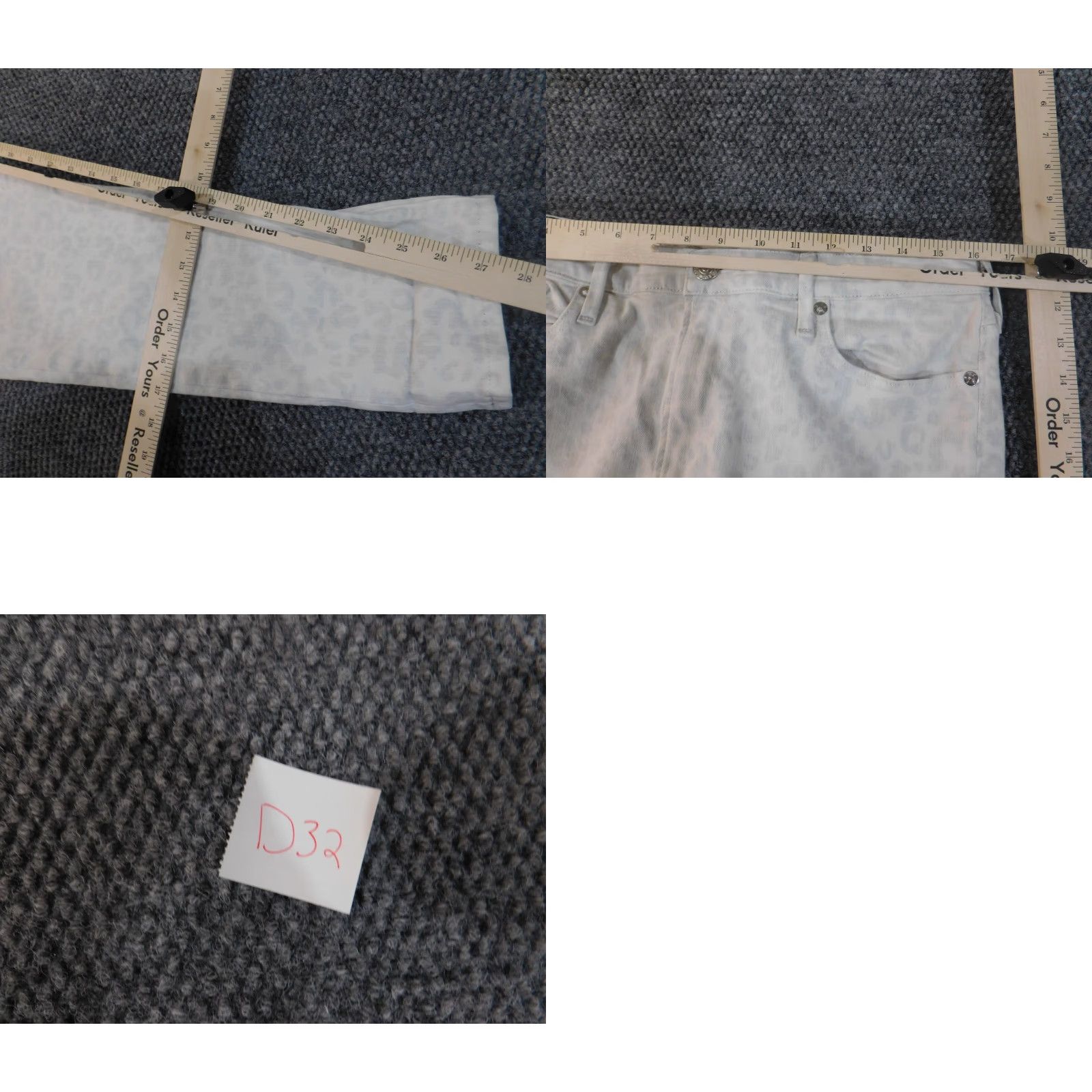 True Religion true religion jeans Women size 31 white denim zipper relaxed skinny vintage cowboy 27in inseam stretch regular 31 in pants Womens Size 24" / US 00 / IT 34 - 9 Thumbnail