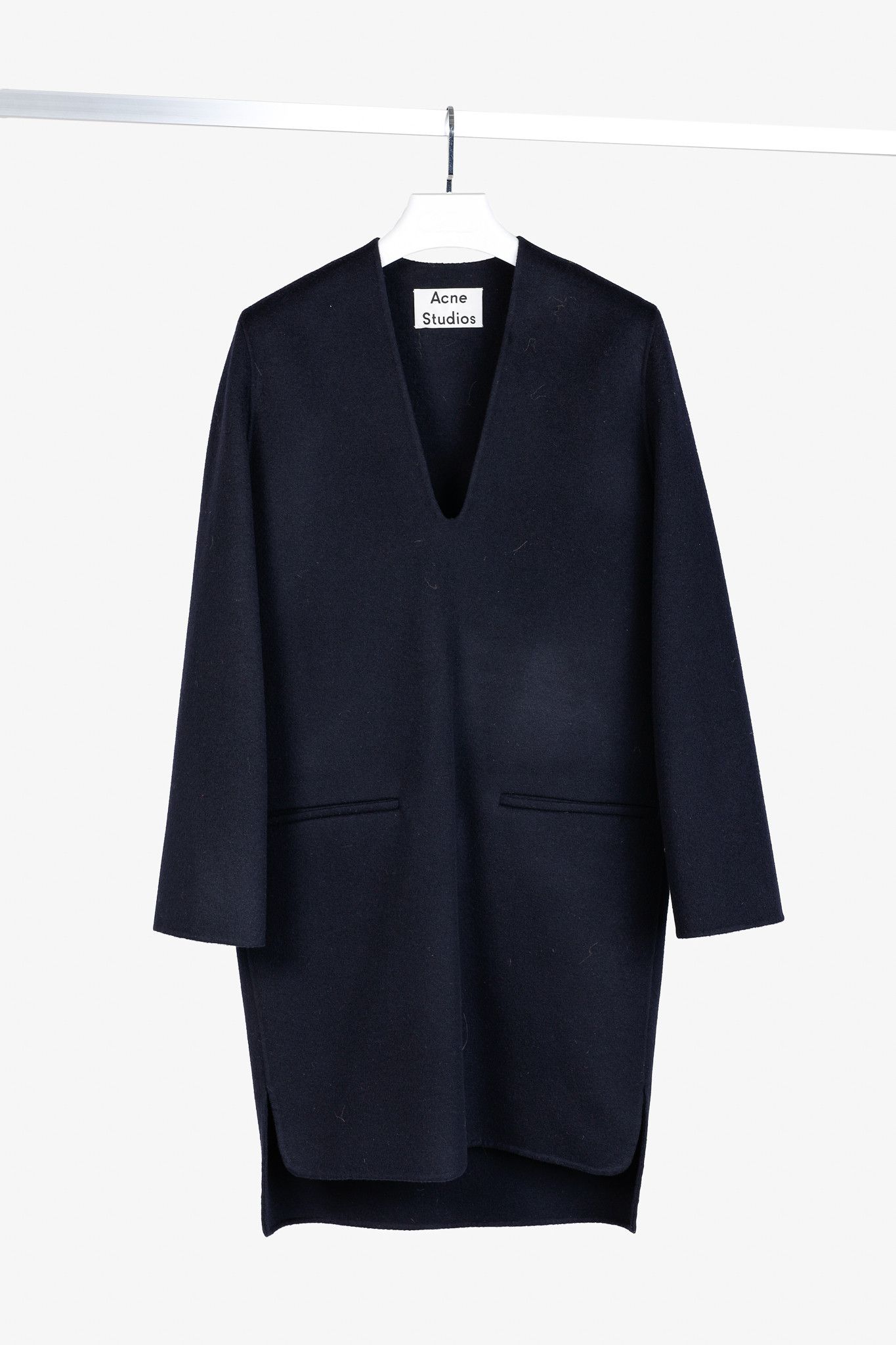Acne Studios Acne Studios Alley Double Wool & Cashmere Long-Sleeve Dress Size XS / US 0-2 / IT 36-38 - 1 Thumbnail