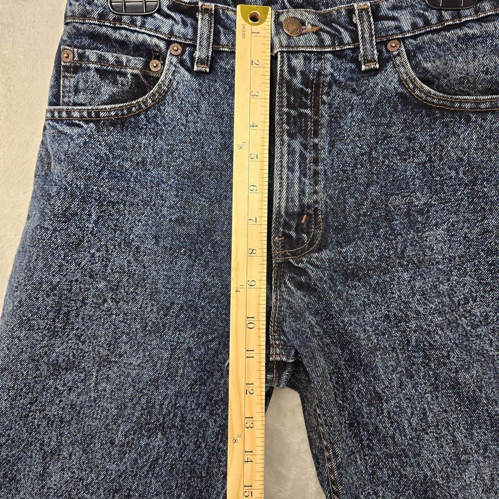 Levi's VTG Levis 550 Jeans Mens 30x32 (Fits 28x20) Made in USA 80s Size US 28 / EU 44 - 13 Thumbnail