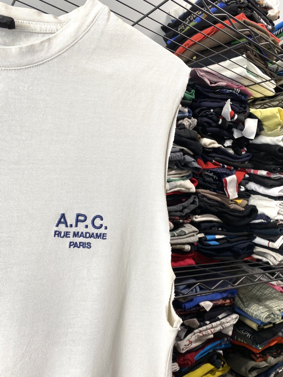 A.P.C. Vintage A.P.C. Rue Madame Paris T Shirt Hype Size US S / EU 44-46 / 1 - 6 Thumbnail