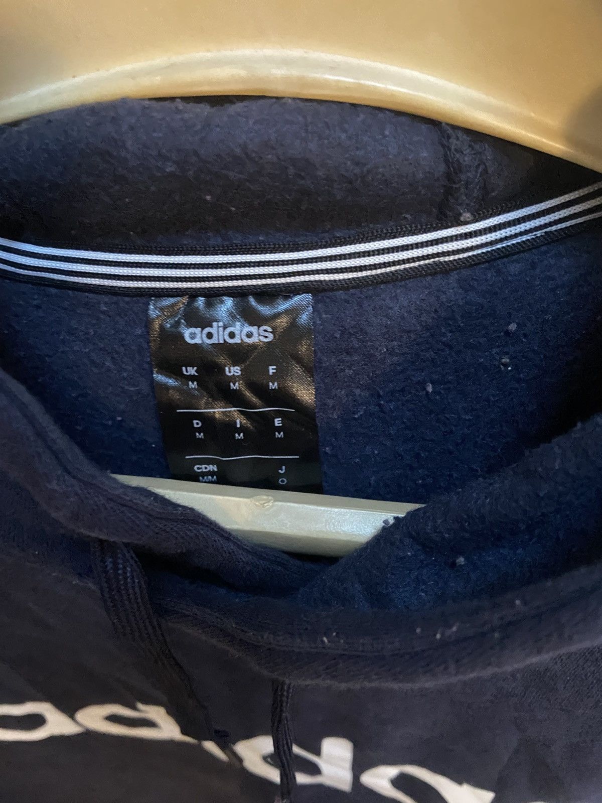 Adidas Adidas hoodie stripes Size US M / EU 48-50 / 2 - 3 Thumbnail