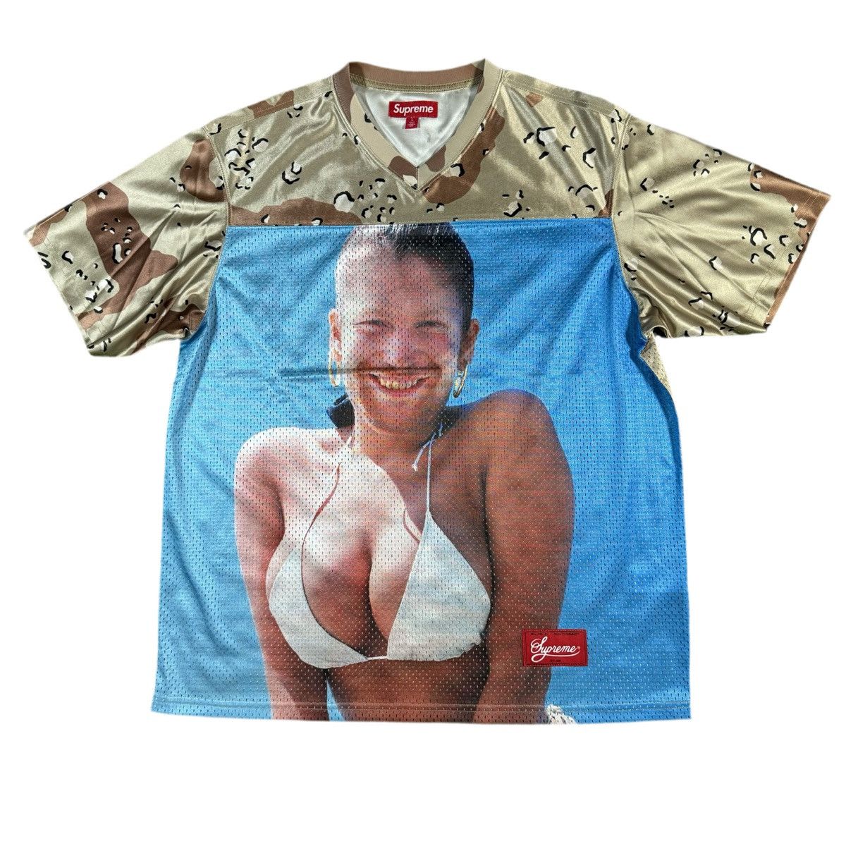Supreme Supreme Aphex Twins Football Jersey Size US L / EU 52-54 / 3 - 1 Thumbnail