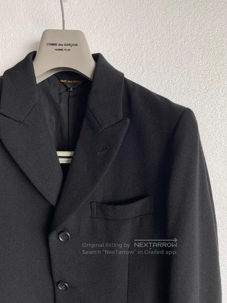 Comme des Garcons Comme des Garcons Wool Tear Strap Coat. Size US S / EU 44-46 / 1 - 7 Thumbnail