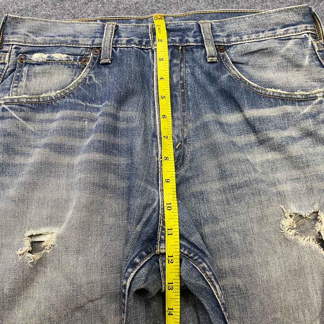 Japanese Brand 💥Vintage Levis 503 Distressed Denim Kurt Cobain Style Size US 32 / EU 48 - 6 Thumbnail