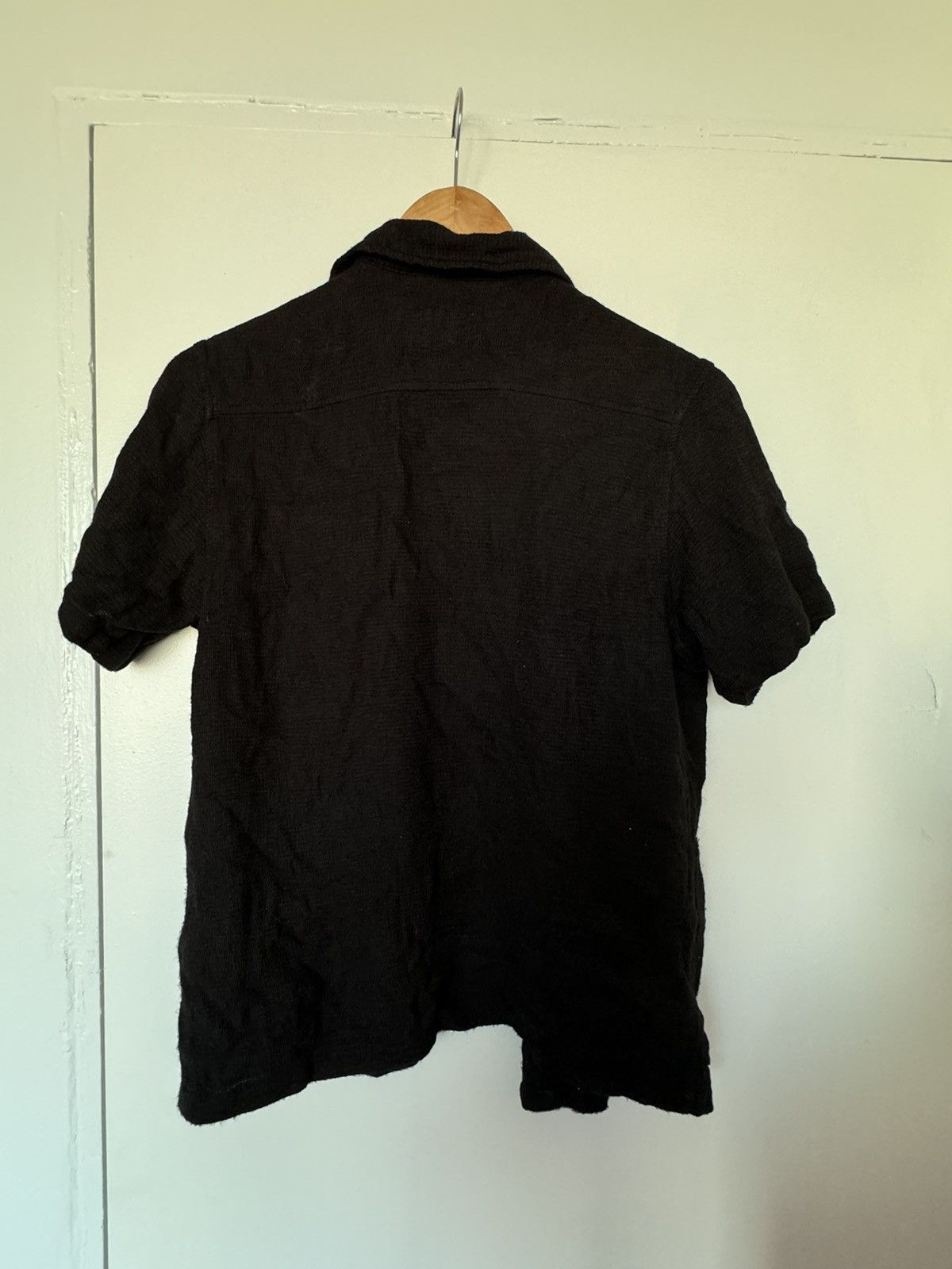 Nudie Jeans Nudie Jeans Svante Net Worker Shirt Black Size US XS / EU 42 / 0 - 4 Thumbnail