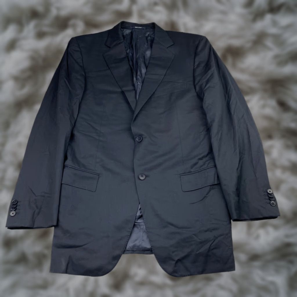Ermenegildo Zegna Men’s Multiseason 100% Wool 3-Button Blazer Navy Spain 42R