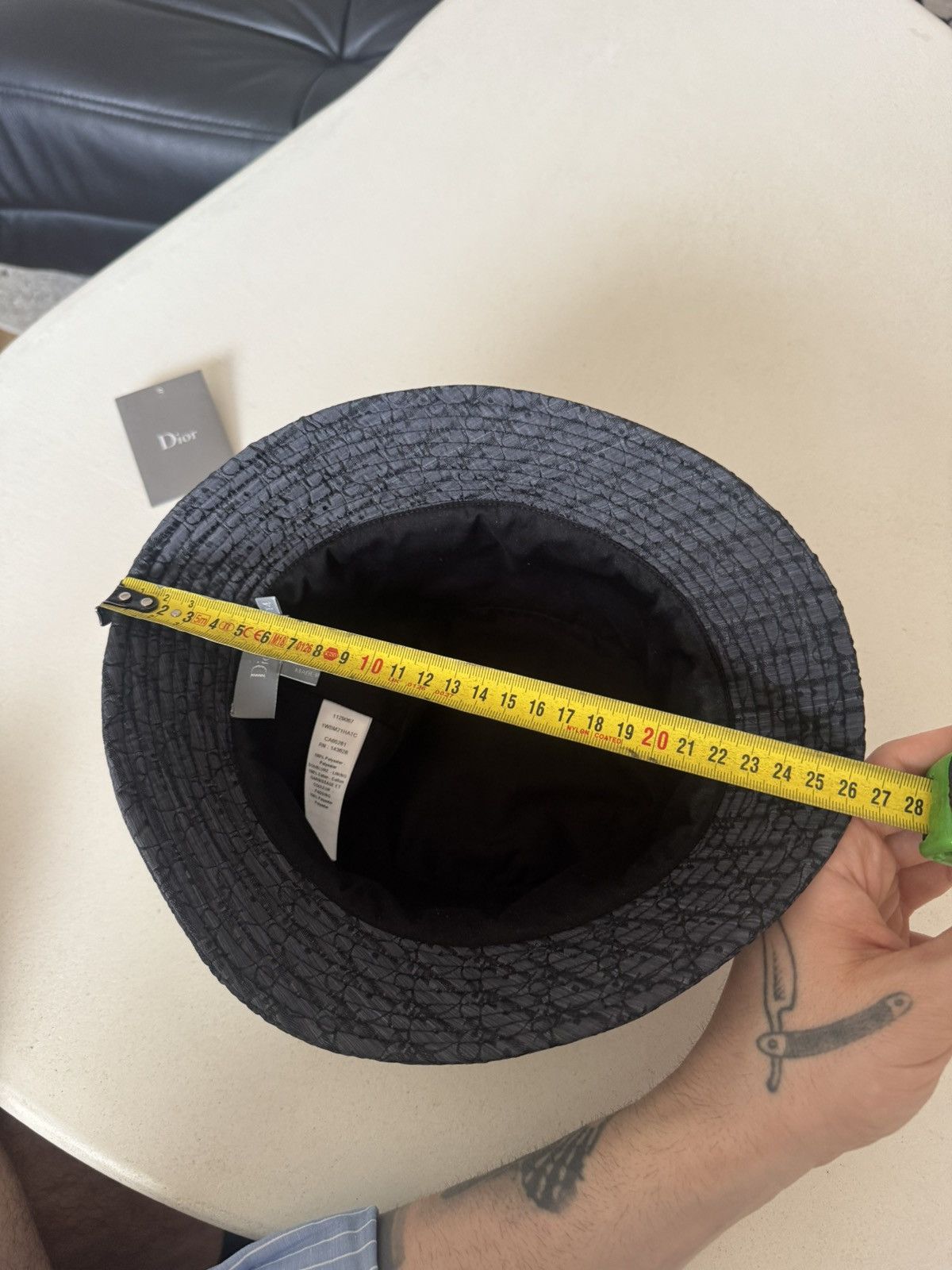 Dior Dior Designer Luxury Monogram Black Bucket Hat High End Rare Size ONE SIZE - 13 Thumbnail