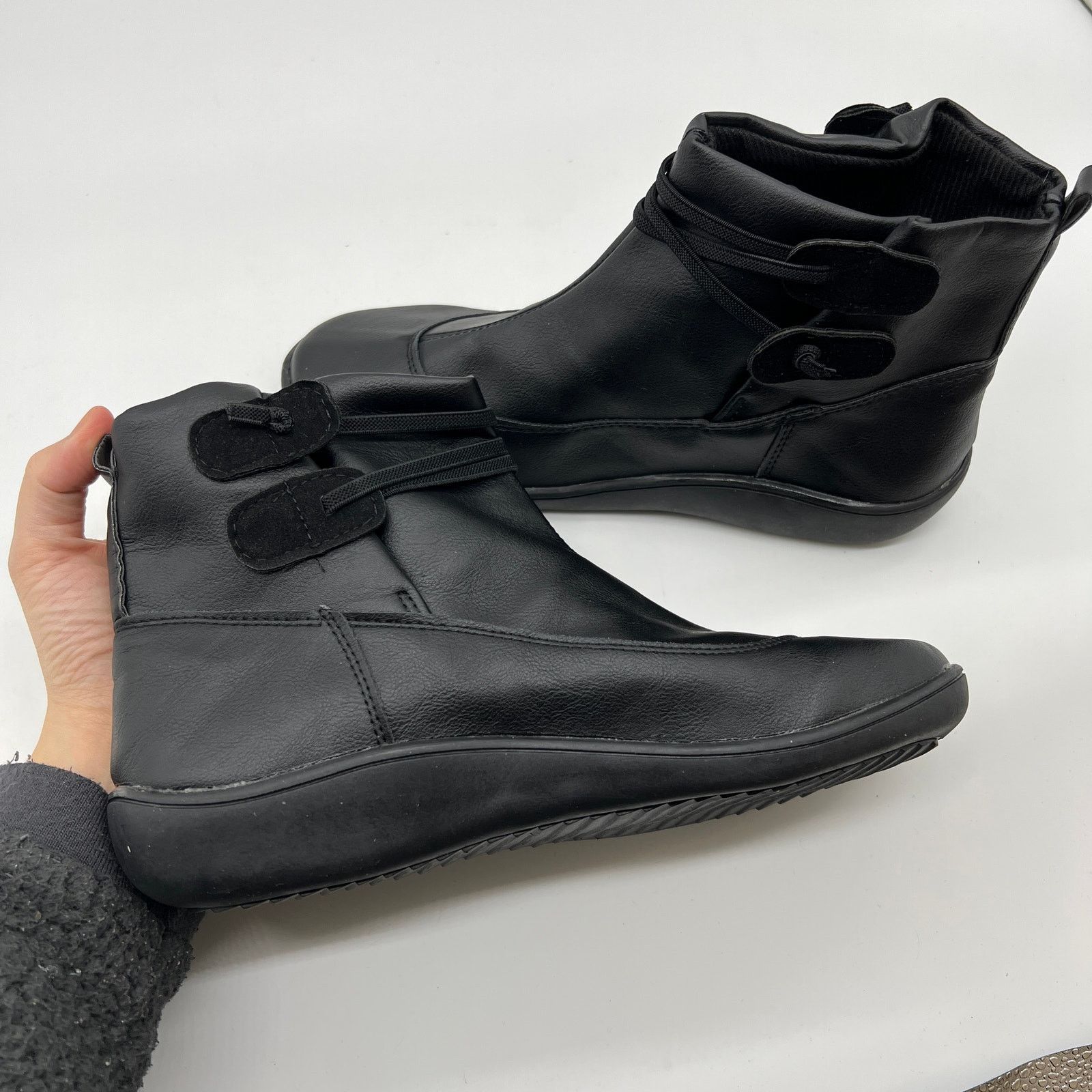 Other Women Ankle Boots Low Heel Slip on Comfortab Size US 9 / IT 39 - 6 Thumbnail