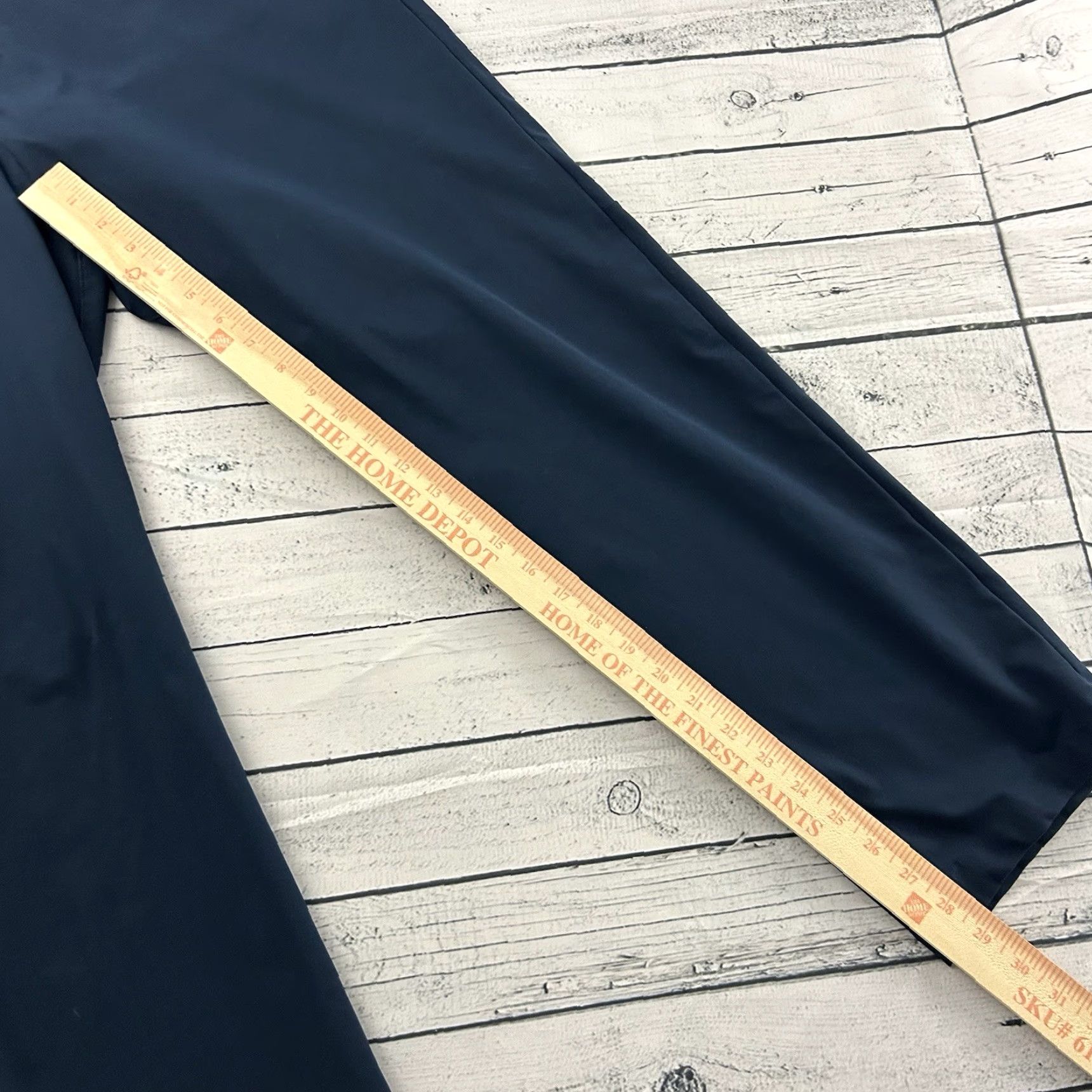 Lululemon Lululemon ABC Pants Men's 36 x 29 Navy Blue Weekend Casual Chino 5-Pocket Log 36in Inseam 29in Mens Size US 36 / EU 52 - 3 Thumbnail