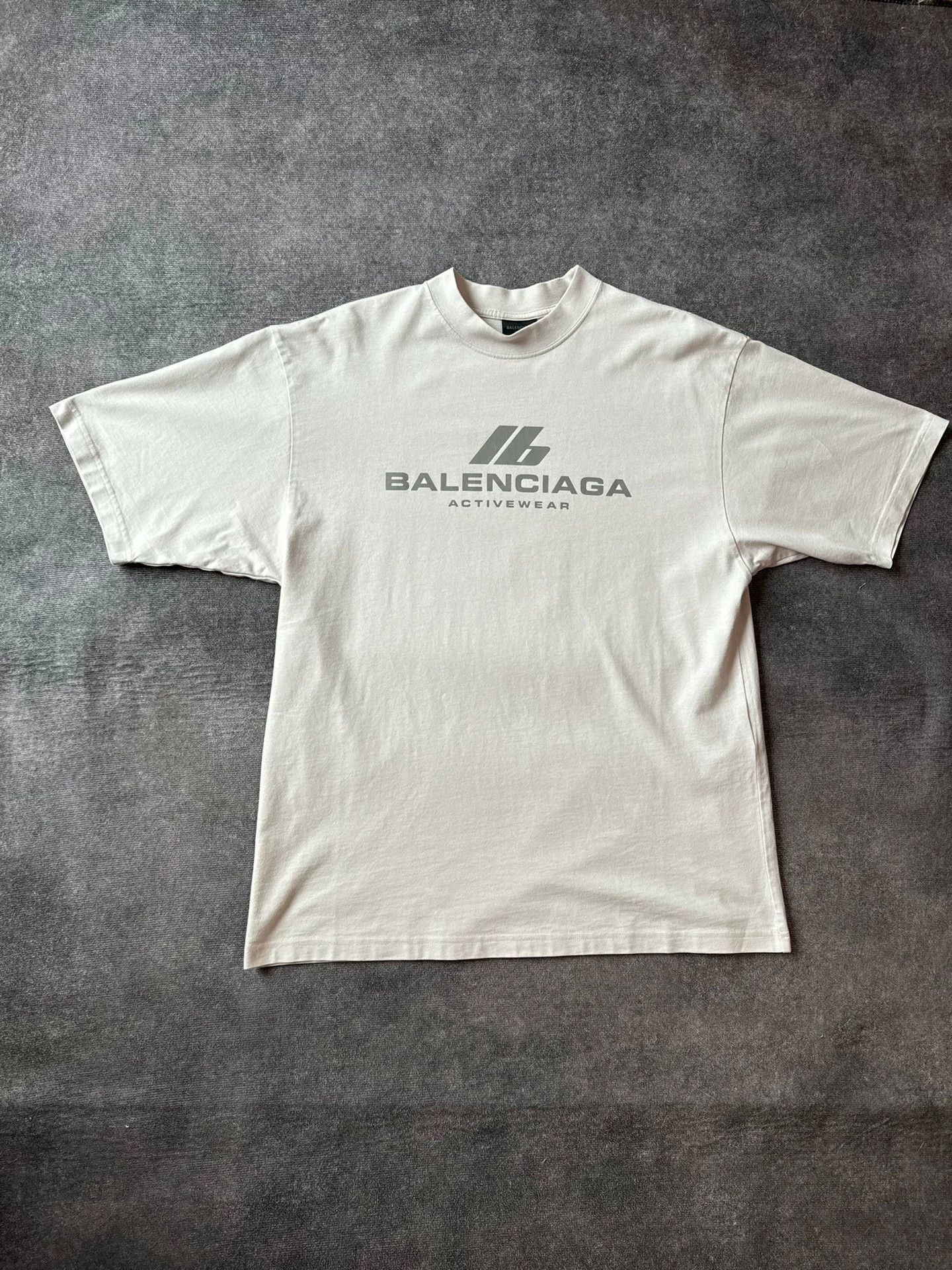 Balenciaga Balenciaga 24FW White Activewear Reflective Logo Short Sleeve Size US XS / EU 42 / 0 - 1 Thumbnail