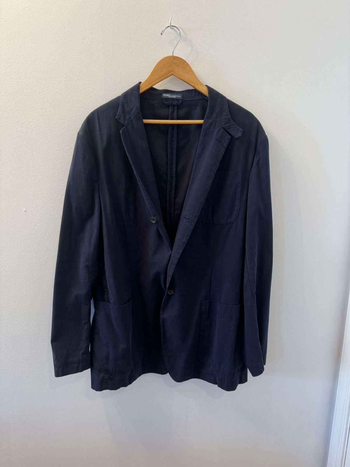 Polo Ralph Lauren Polo Ralph Lauren Cotton Chore Coat Jacket Navy XL Size US XL / EU 56 / 4 - 1 Thumbnail