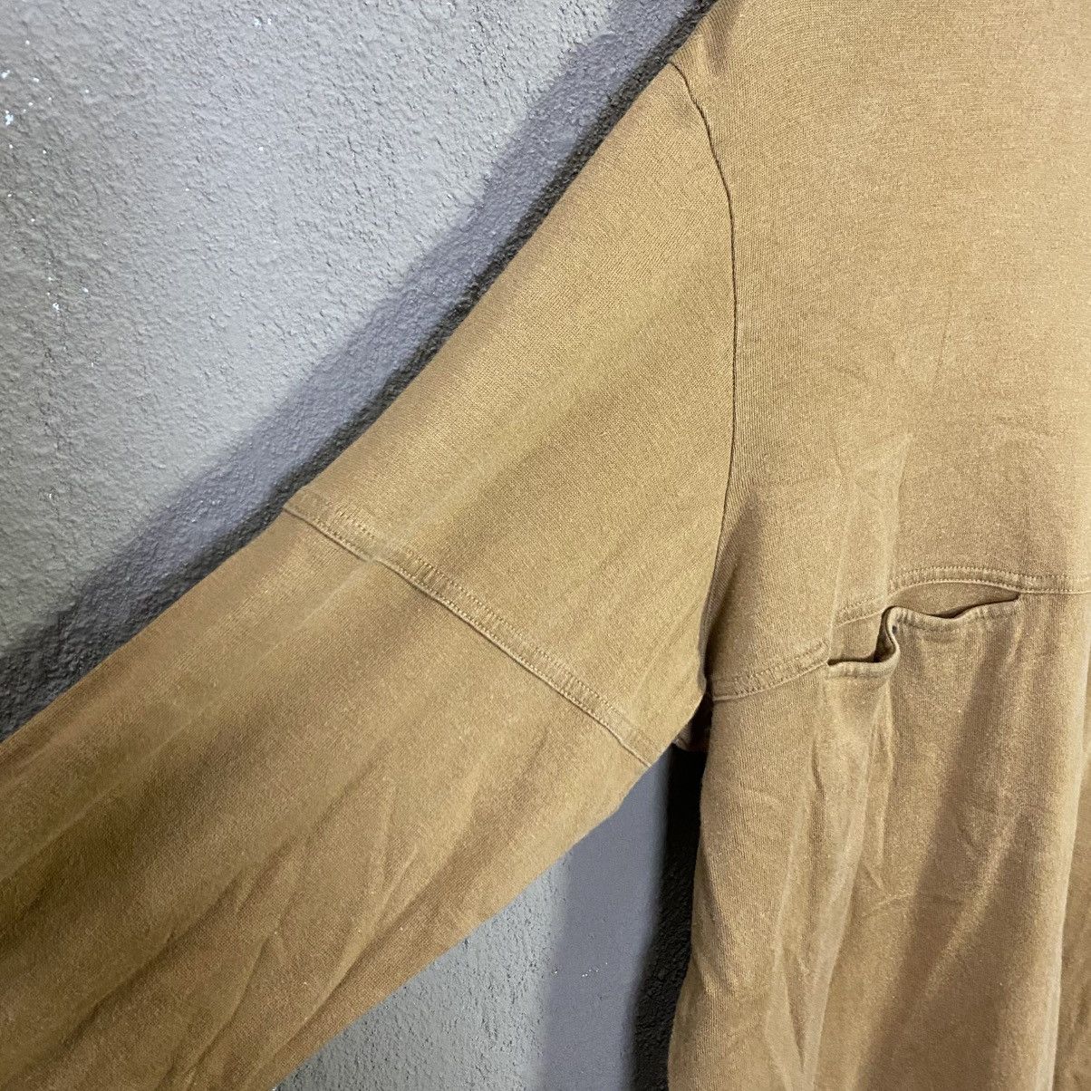 Yves Saint Laurent Vintage YVES SAINT LAUREN Double Pocket Long Sleeve Polo Tee Size US M / EU 48-50 / 2 - 5 Thumbnail