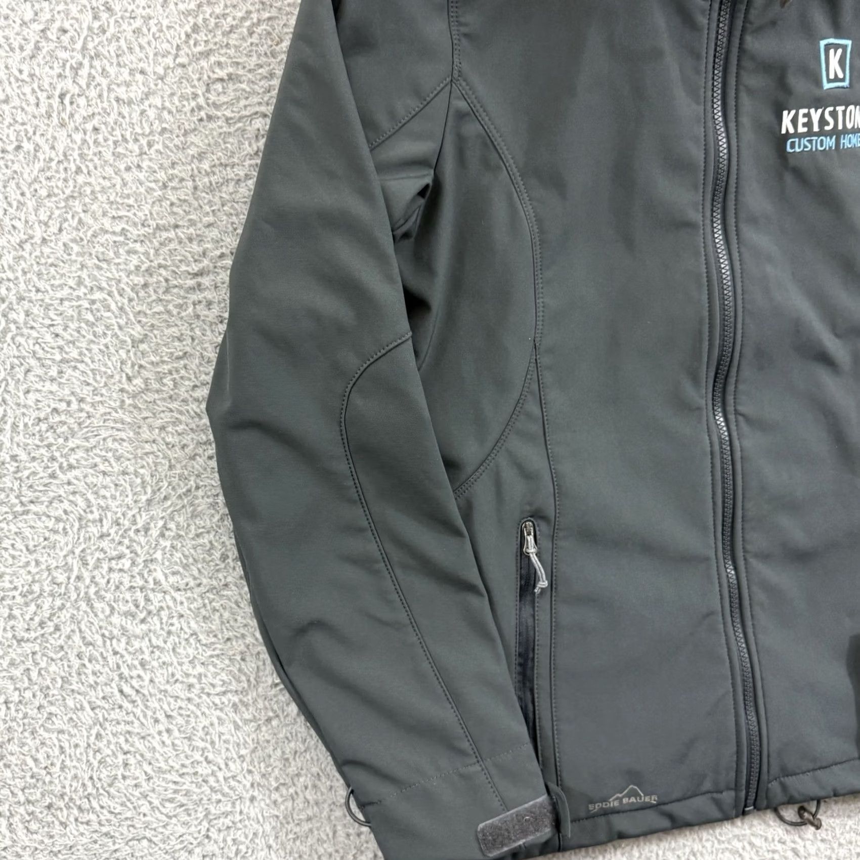 Eddie Bauer Eddie Bauer Jacket Womens Large Gray Soft Shell Fleece Casual Zip Outdoor NWT Size L / US 10 / IT 46 - 4 Thumbnail