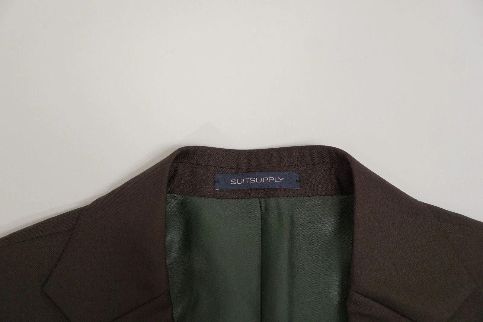 Suitsupply Men Suitsupply Blazer La Spalla Brown Wool Size 90 UK/US36L Size 36R - 3 Thumbnail