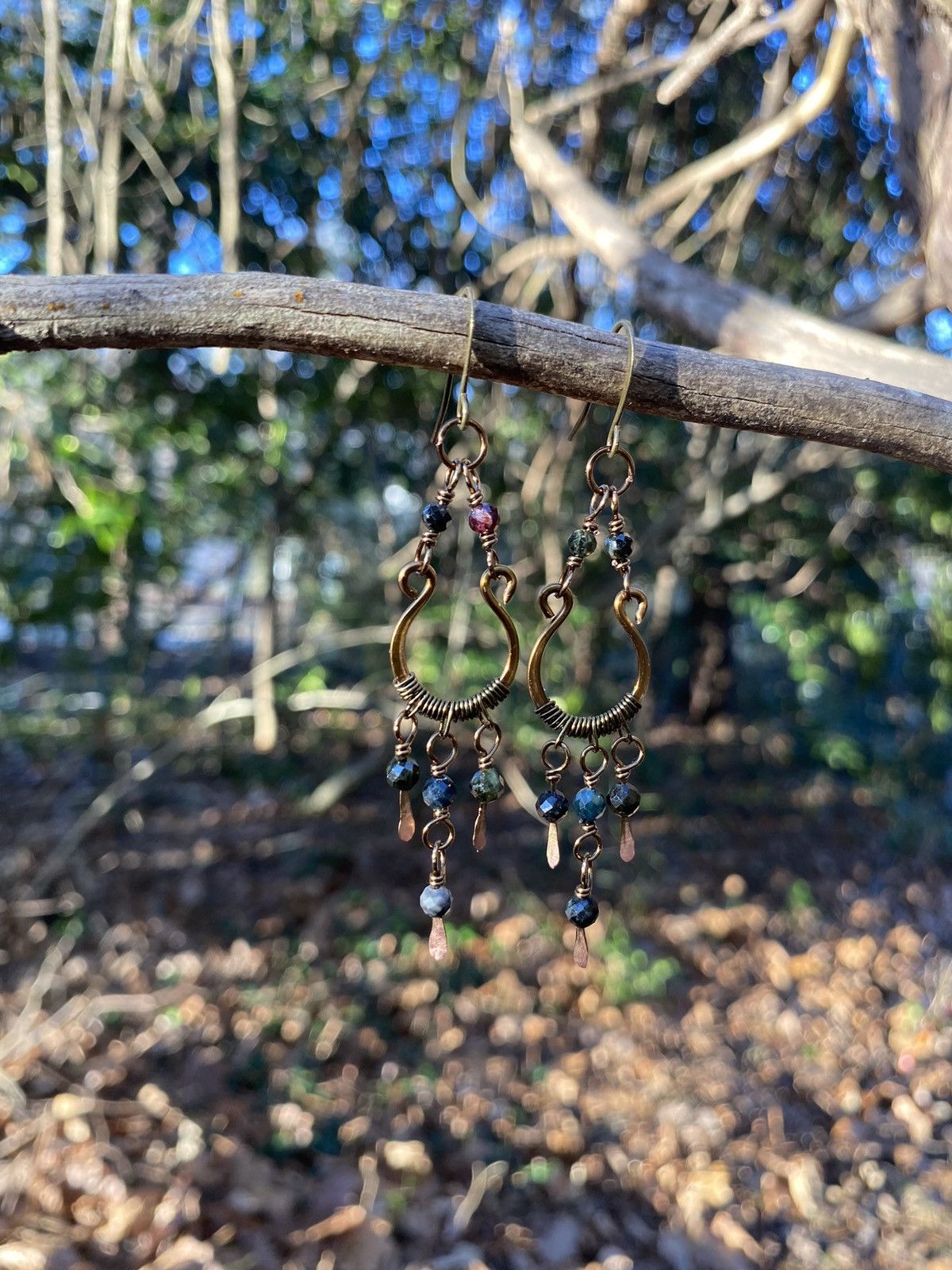 Handmade Tourmaline Chandeliers Size ONE SIZE - 3 Thumbnail