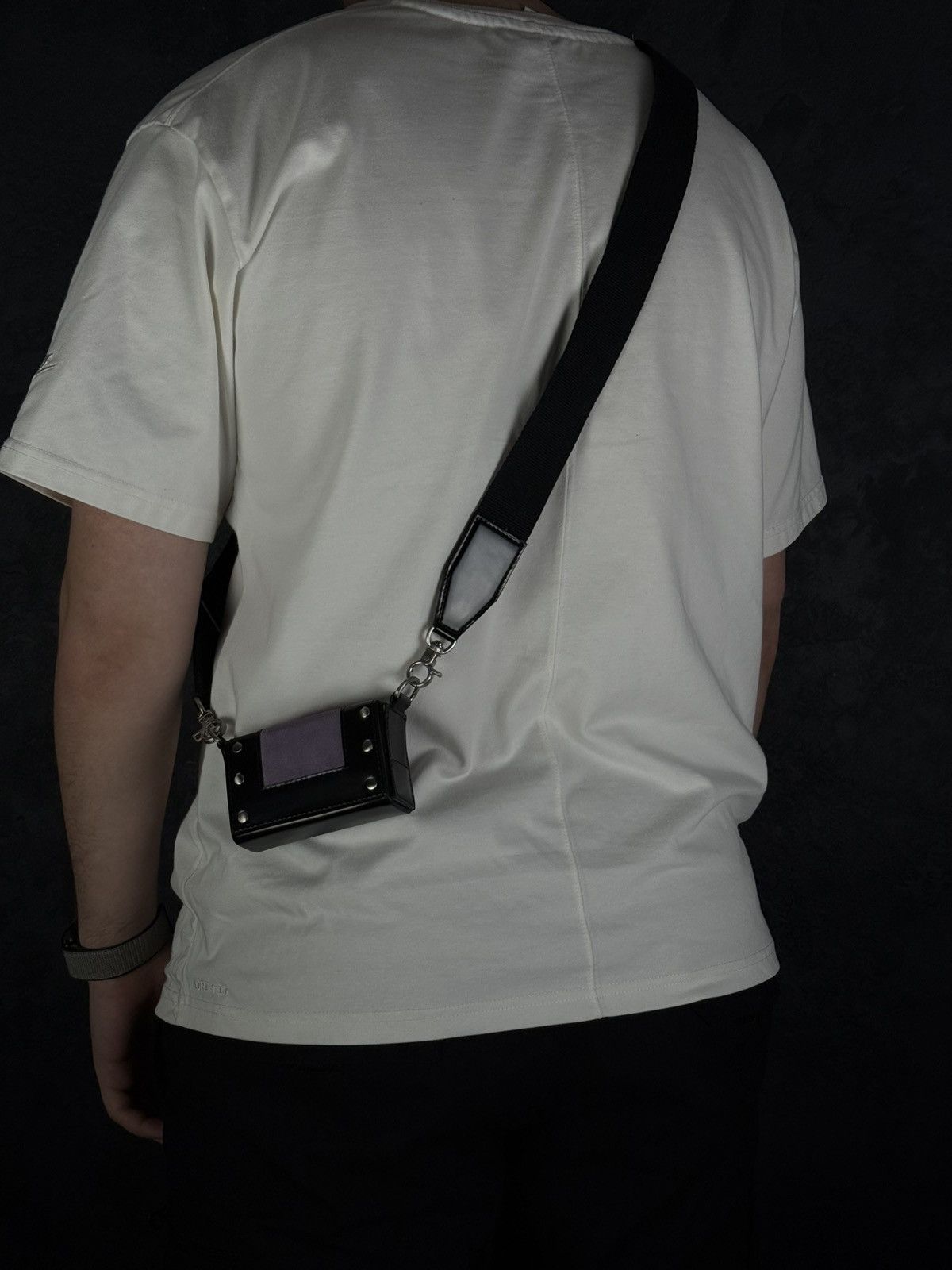 AMI AMI Small Panelled Box Bag Men’s Size ONE SIZE - 4 Thumbnail