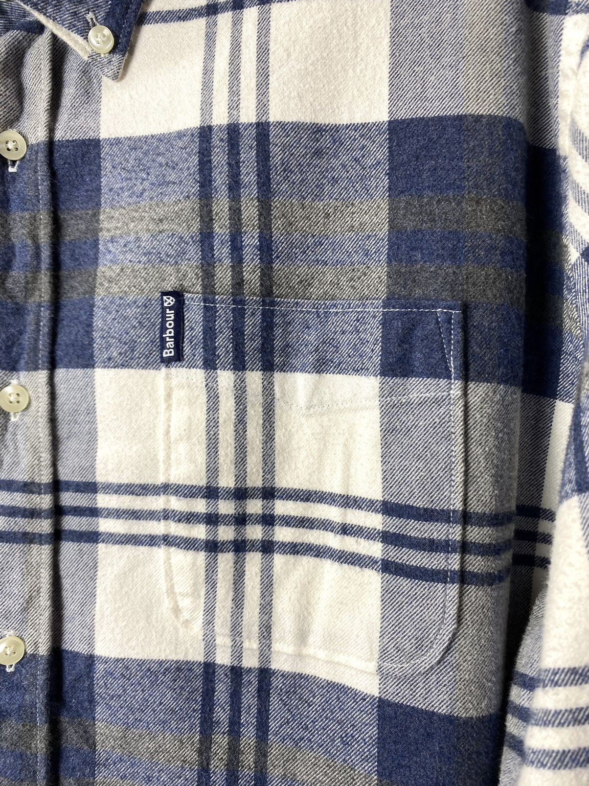Barbour Vintage Barbour Flannel Shirt Plaid Checkered Size US XL / EU 56 / 4 - 3 Thumbnail