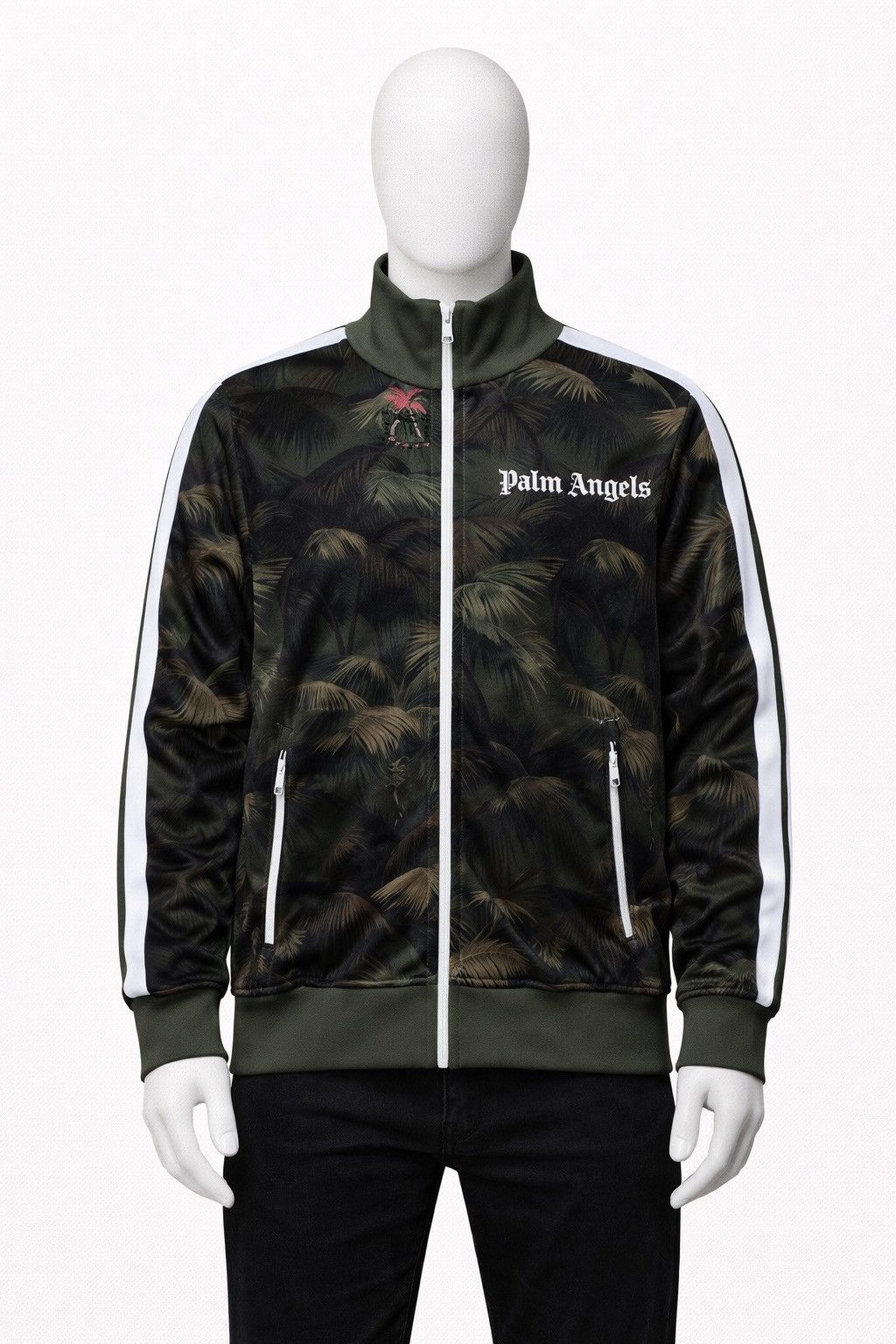 Palm Angels Palm Angels Jungle Full Zip Track Jacket Luxury Size XS Size US XS / EU 42 / 0 - 1 Thumbnail
