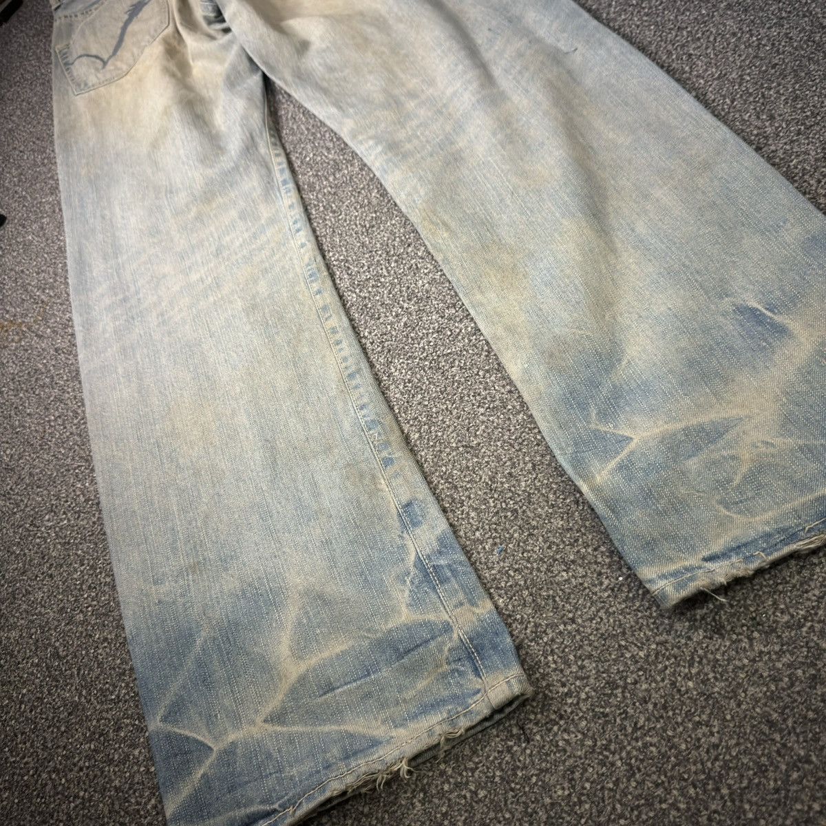 14th Addiction 🔥🇯🇵 Japanese Seditionaries Dragon Spiral Rusty Dirty Denim Size US 32 / EU 48 - 11 Thumbnail
