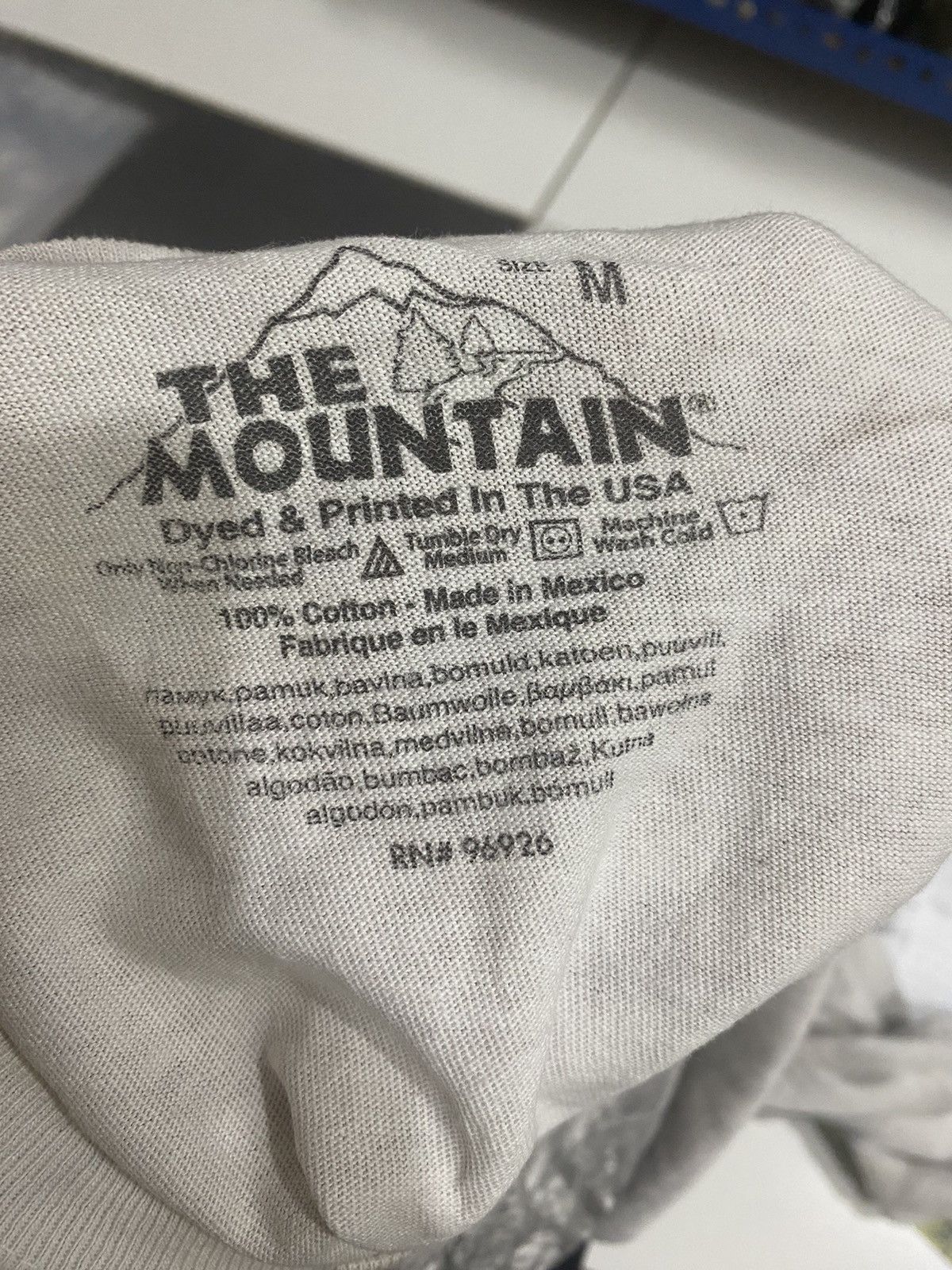The Mountain THE MOUNTAIN TSHIRT Size US M / EU 48-50 / 2 - 7 Thumbnail