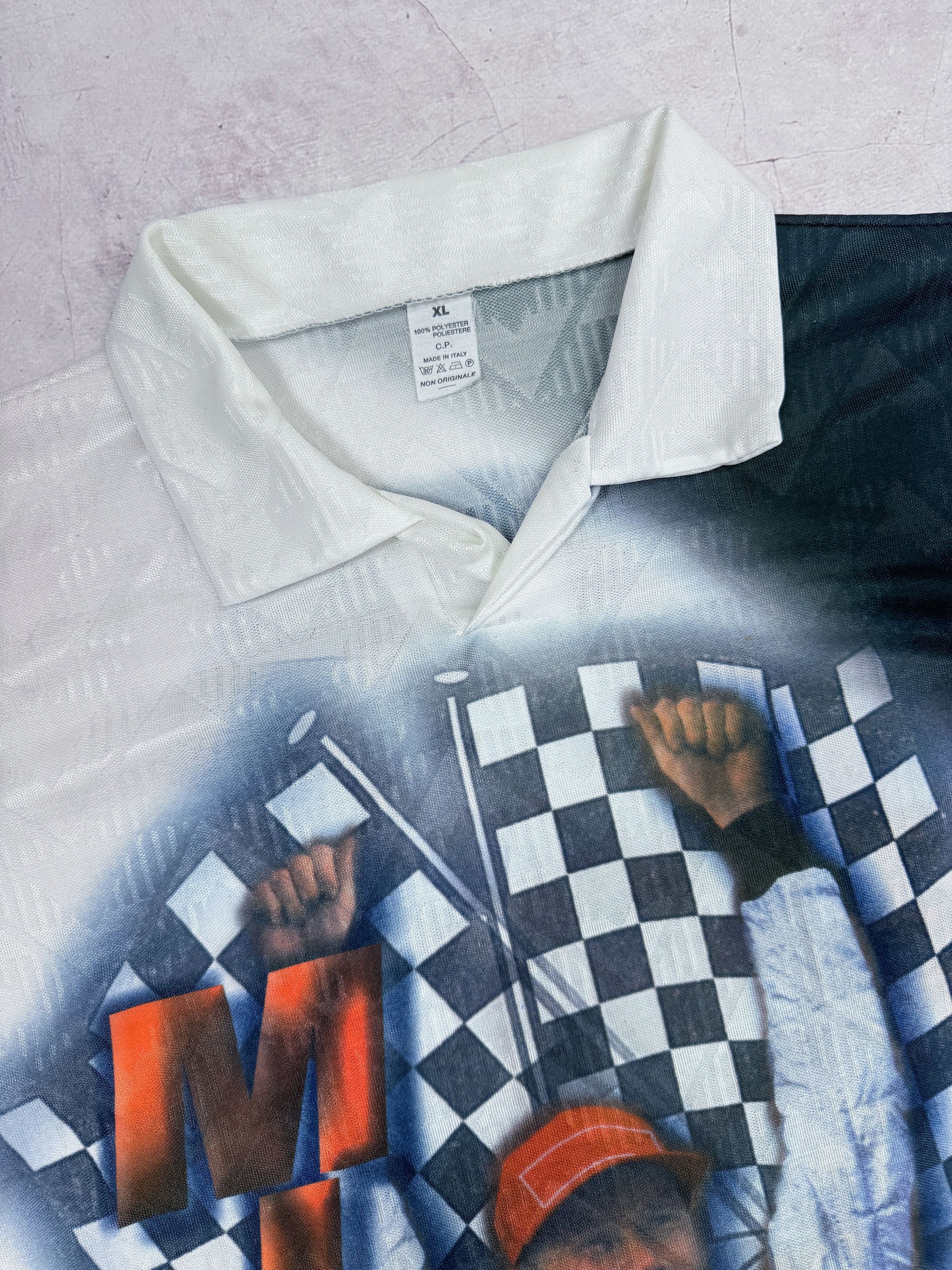 Formula 1 × Vintage Vintage Mika Kakkinen T-Shirt Formula1 Racing Size US M / EU 48-50 / 2 - 6 Thumbnail