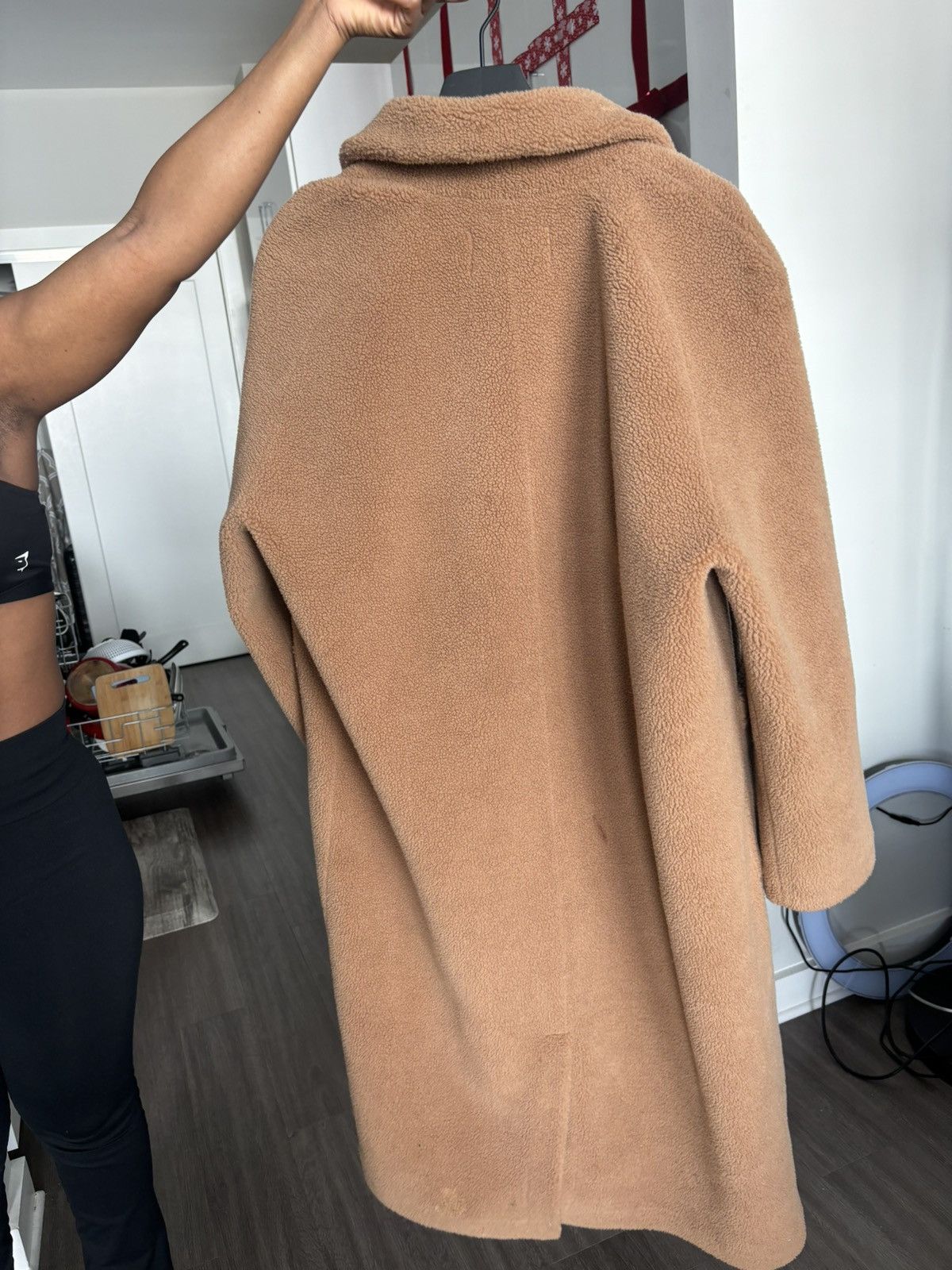 Rebecca Minkoff Rebecca Minkoff Oversized Teddy Coat Size L / US 10 / IT 46 - 9 Thumbnail