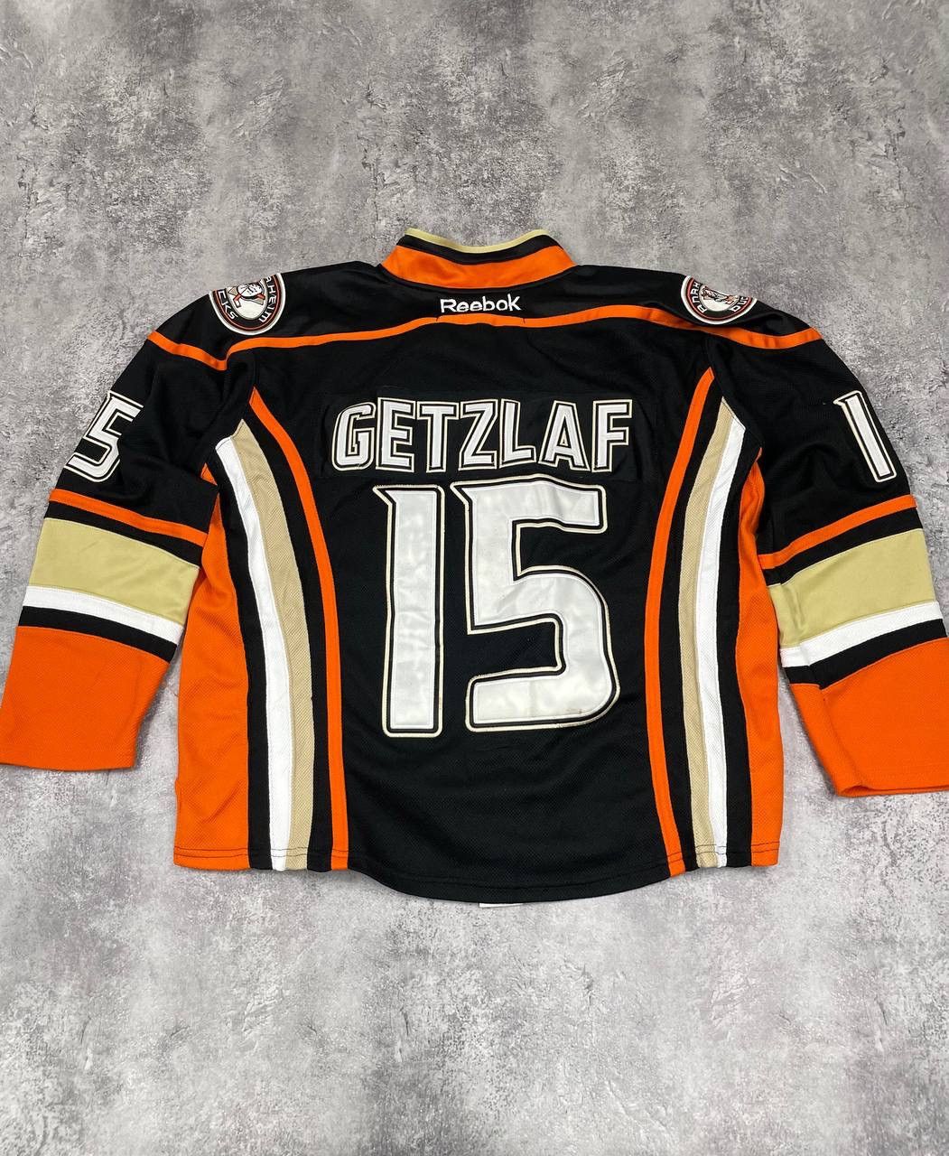 Reebok Getzlaf Reebok CCM Anaheim Ducks NHL Hockey Jersey Black Size US M / EU 48-50 / 2 - 8 Thumbnail