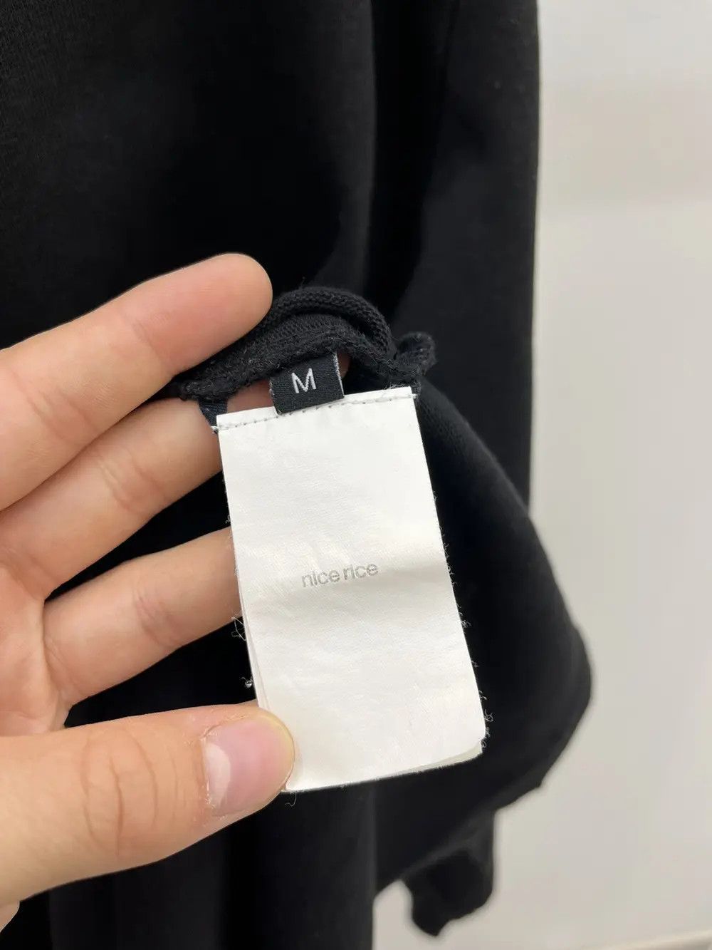 Japanese Brand Nice Rice Oversized Torn Neck Distressed Sweatshirt Size US M / EU 48-50 / 2 - 3 Thumbnail