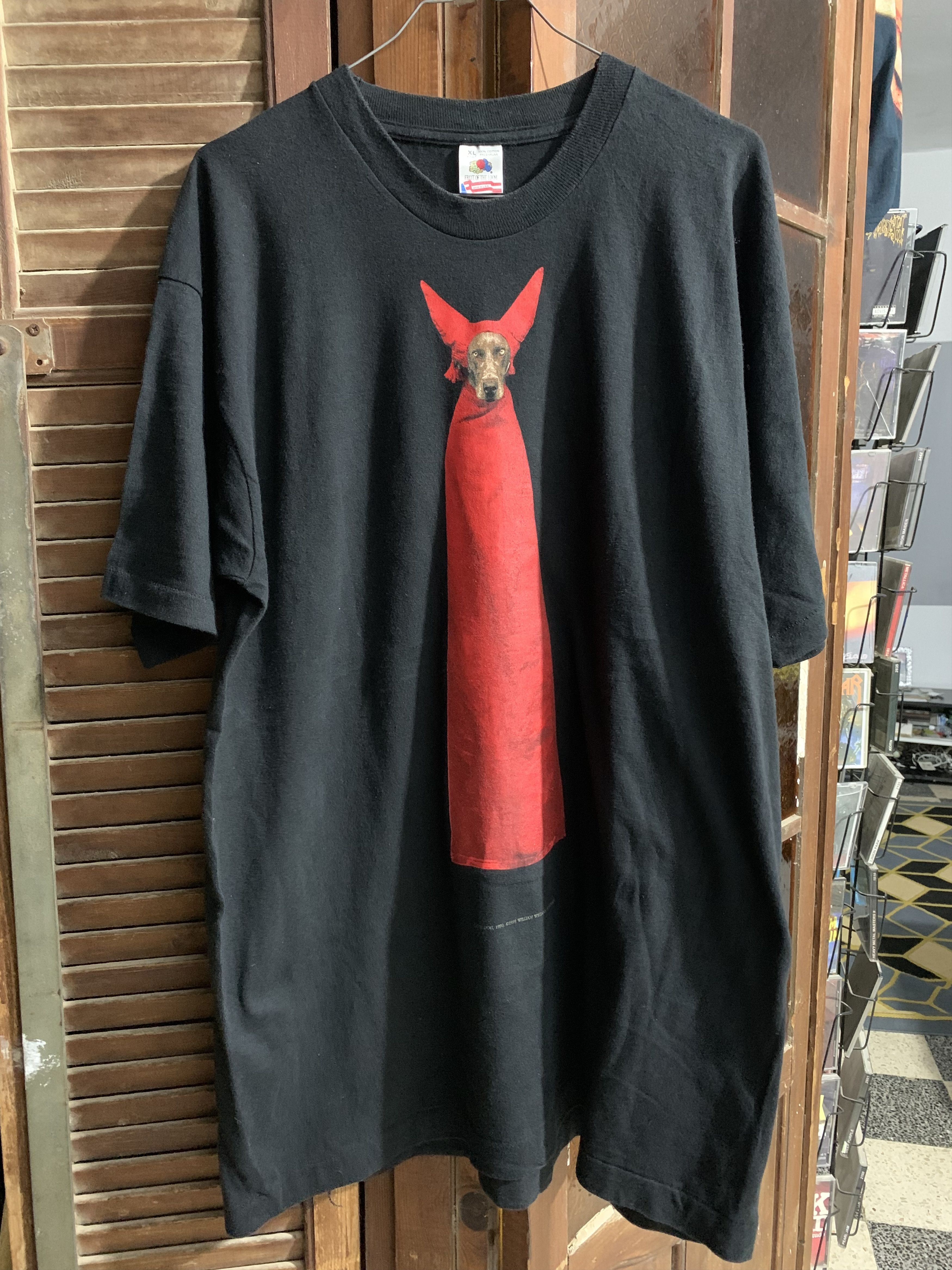 トップス L William Wegman Dog Tee Black L William Wegman Dog Tee Black | WAGENTYPEII