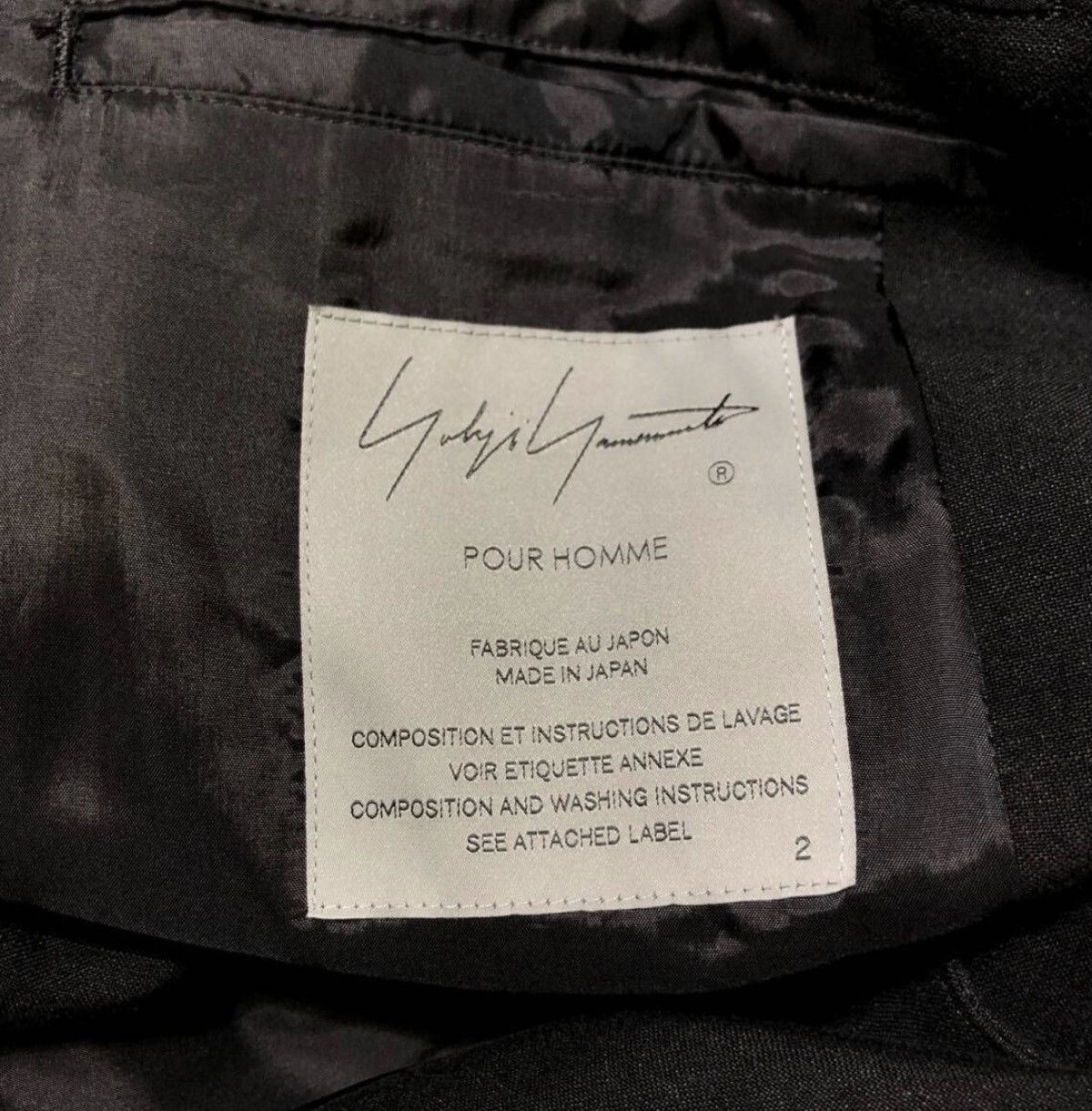 Yohji Yamamoto Yohji Yamamoto Pour Homme 24SS - LINEN DOUBLE FRONT JACKET Size US M / EU 48-50 / 2 - 12 Thumbnail