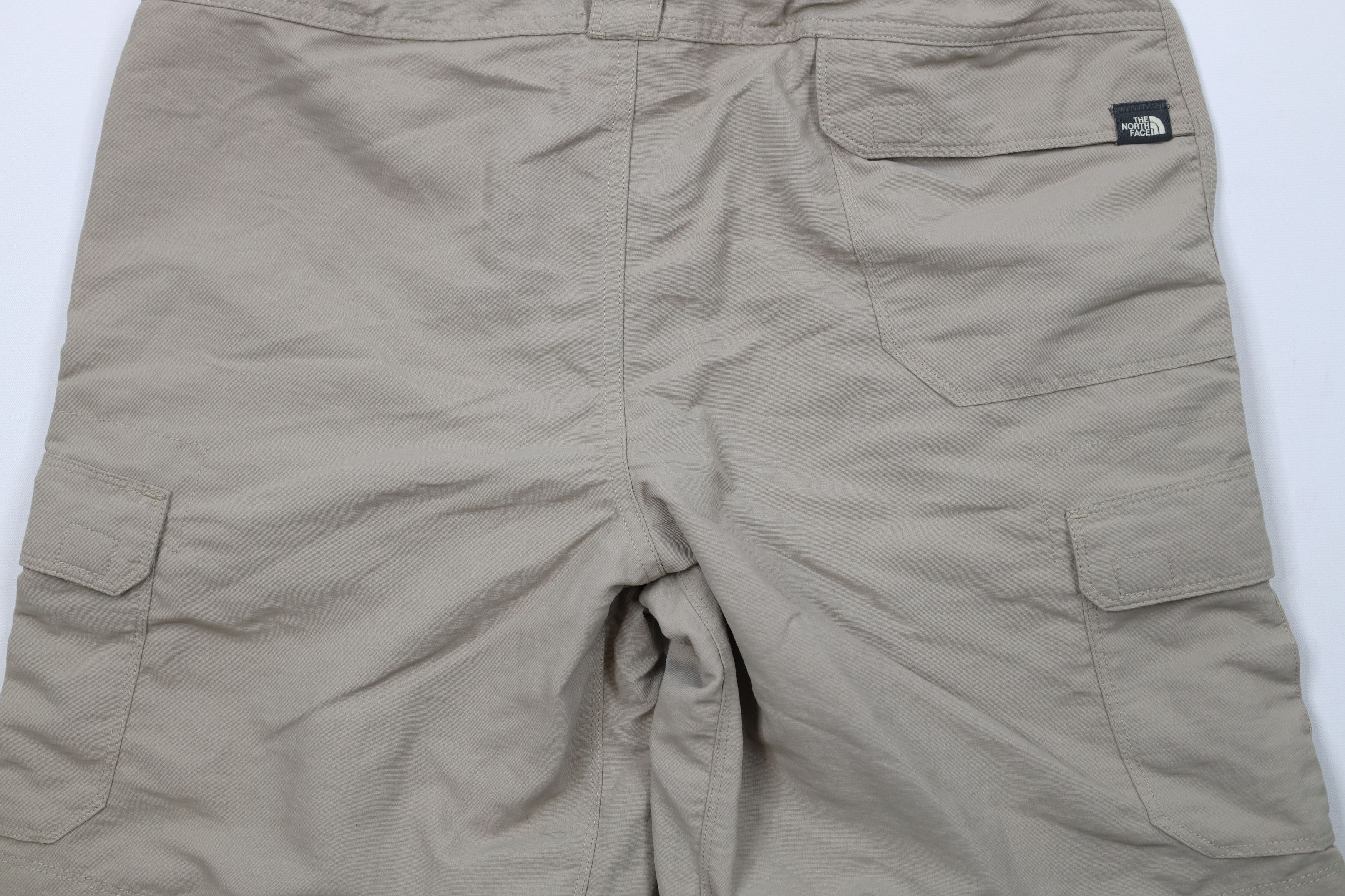 The North Face × Vintage Vintage Y2K The North Face Spell Out Hiking Cargo Shorts Size US 30 / EU 46 - 12 Thumbnail