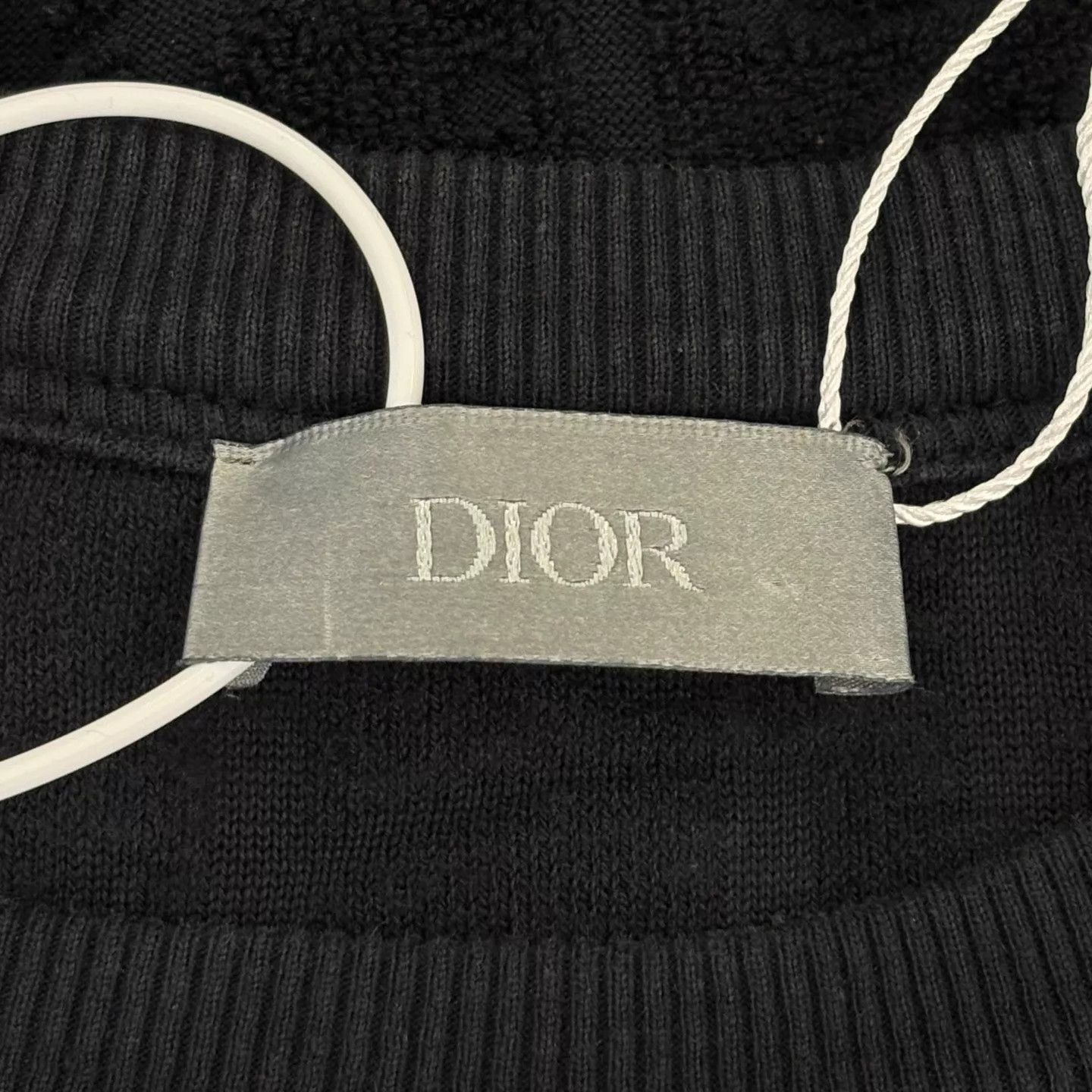 Dior DIOR Oversized Oblique Crew Short-Sleeve T-Shirt Men Black S Size US S / EU 44-46 / 1 - 3 Thumbnail