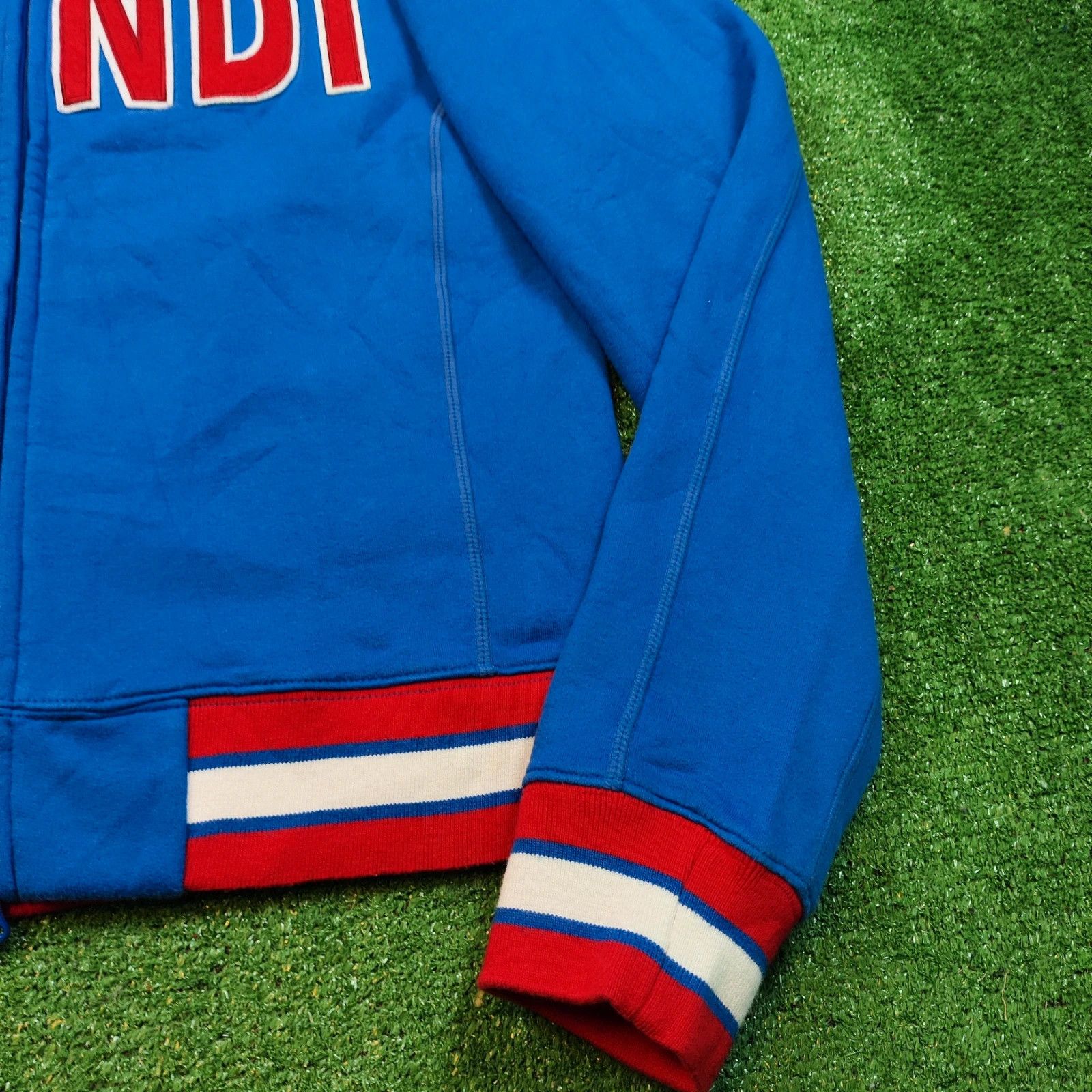 Kappa Vintage kappa Full Zip Sweater Large Blue Australia Bondi Size L / US 10 / IT 46 - 9 Thumbnail