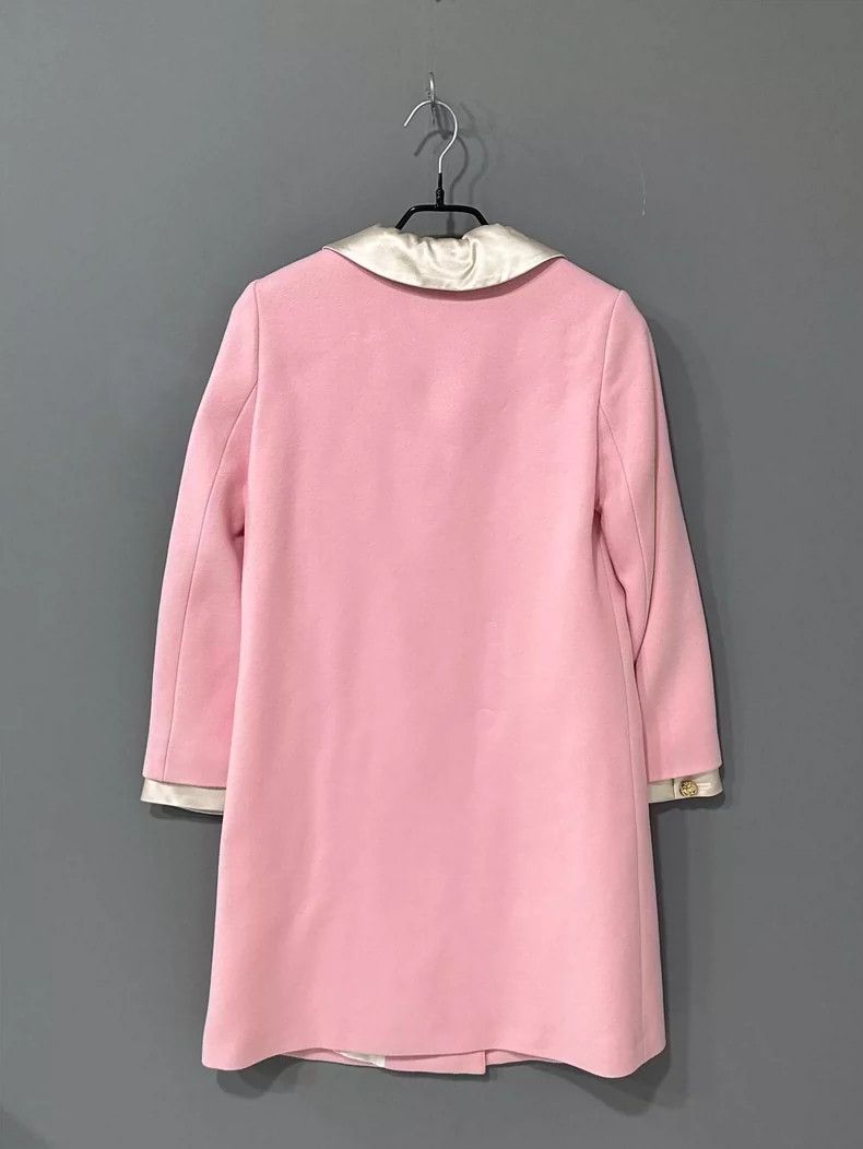 Gucci Gucci Pink bow wool coat 2506-Nextarrow Size XS / US 0-2 / IT 36-38 - 3 Thumbnail