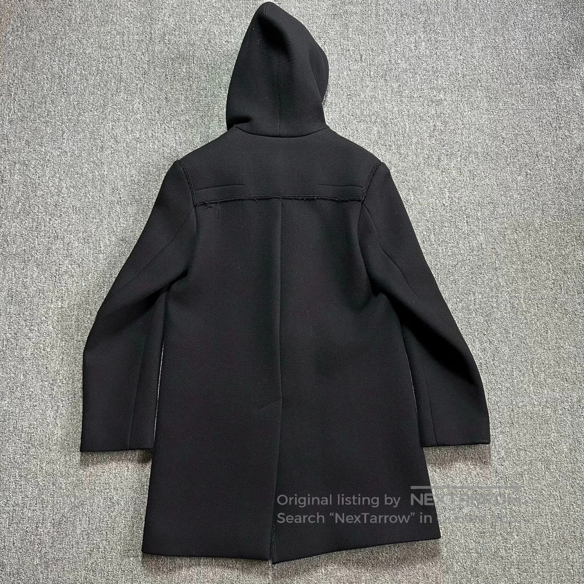 Dior dior homme black toggle hooded coat. Size US M / EU 48-50 / 2 - 4 Thumbnail