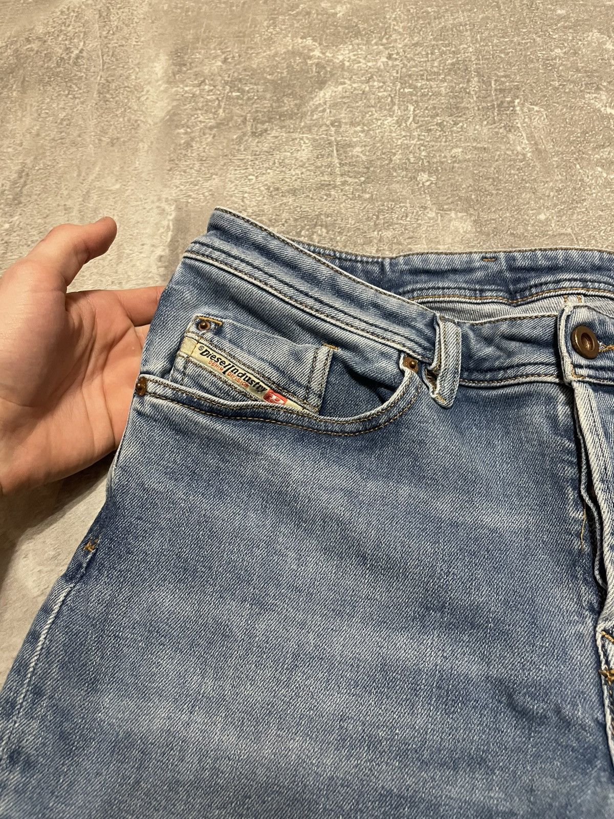 Diesel Vintage Diesel Distressed Denim Jeans Pants 31 Y2K Size US 31 - 14 Thumbnail