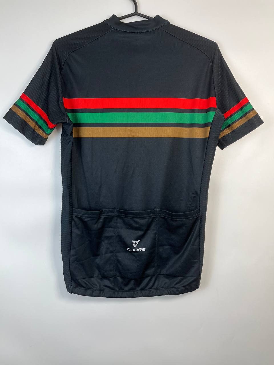 Gear for Sports CUORE CYCLING JERSEY SHIRT SWISS TEAM BLACK SIZE S Size US S / EU 44-46 / 1 - 2 Thumbnail