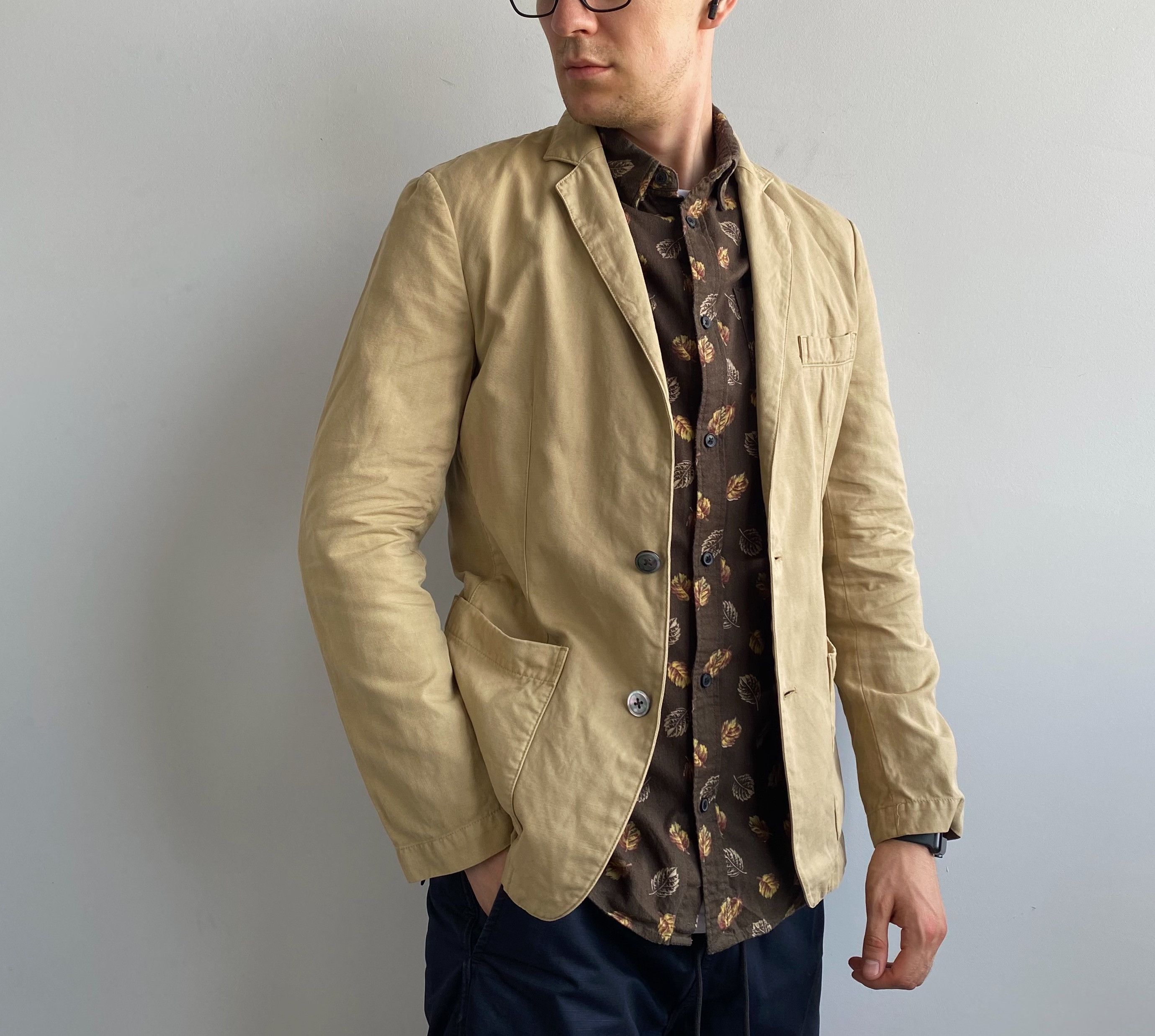 Japanese Brand × Journal Standard Journal Standard Trisect Japanese Blazer Size 38S - 1 Thumbnail