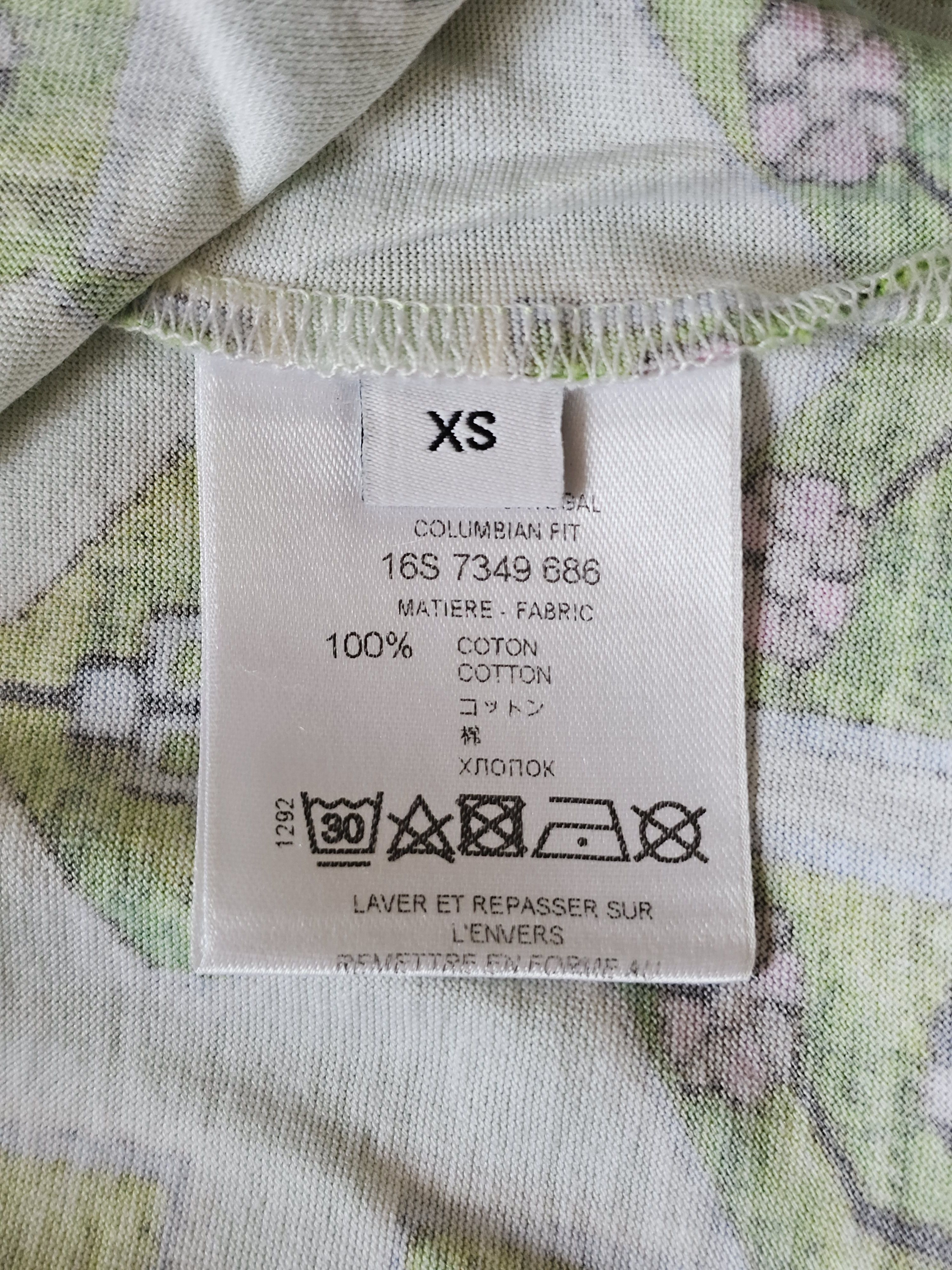 Givenchy Givenchy Oversized Green Aztec Persian Rug Print T-Shirts XS Size US XS / EU 42 / 0 - 5 Thumbnail