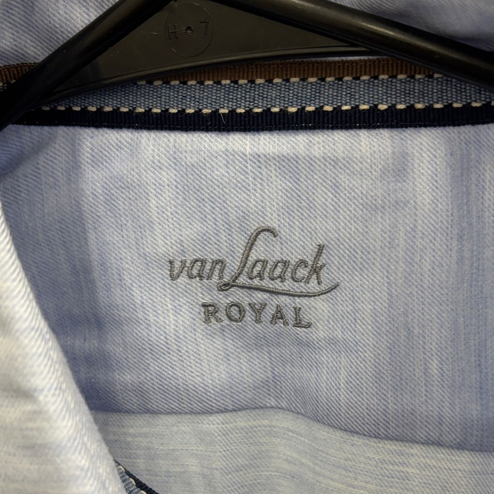 Other NWT Van Laack Royal Men's Classic Blue Dress Shirt Size M Size US M / EU 48-50 / 2 - 3 Thumbnail