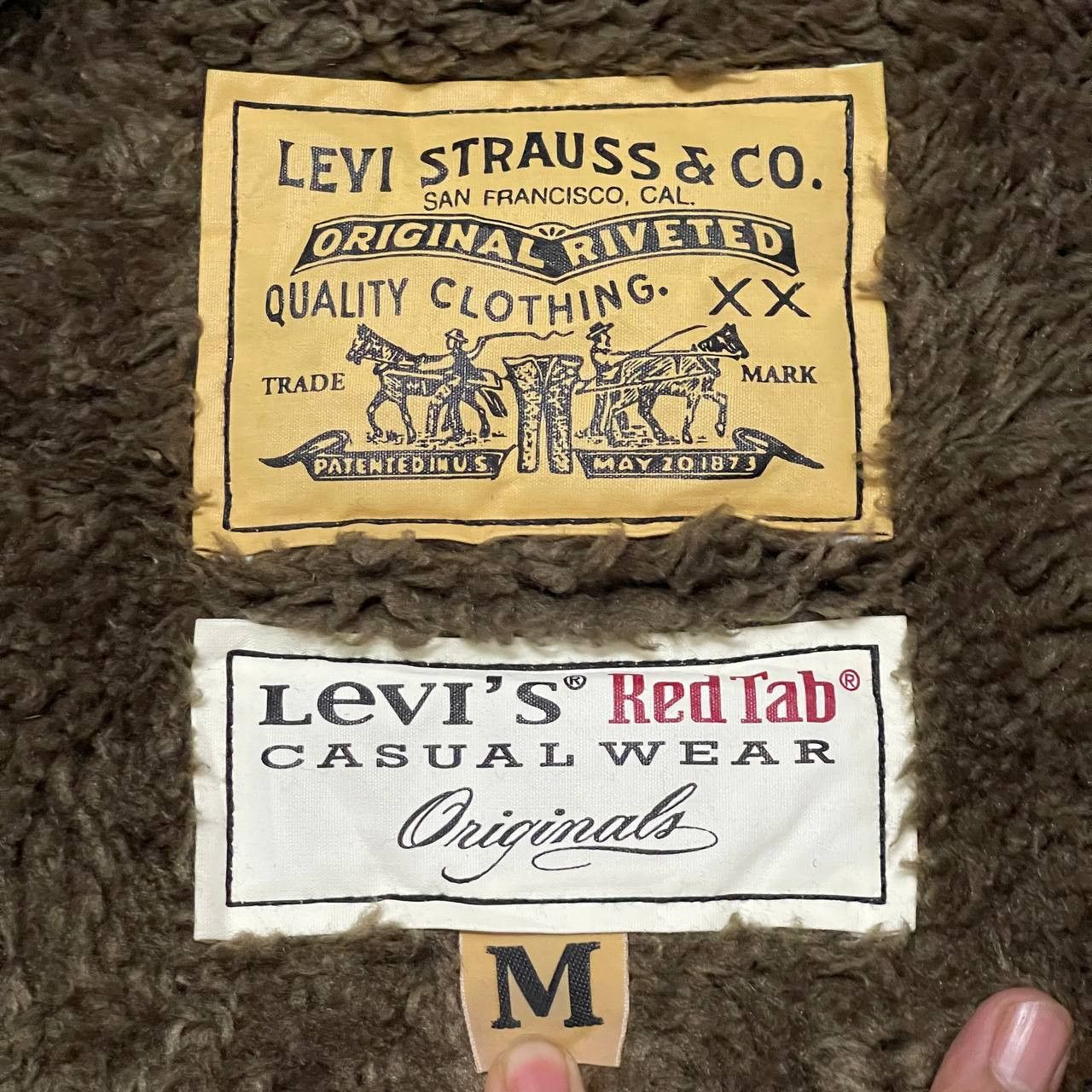 Levi's Vintage Levis Red Tab Casual Jacket Military Style Size US M / EU 48-50 / 2 - 8 Thumbnail