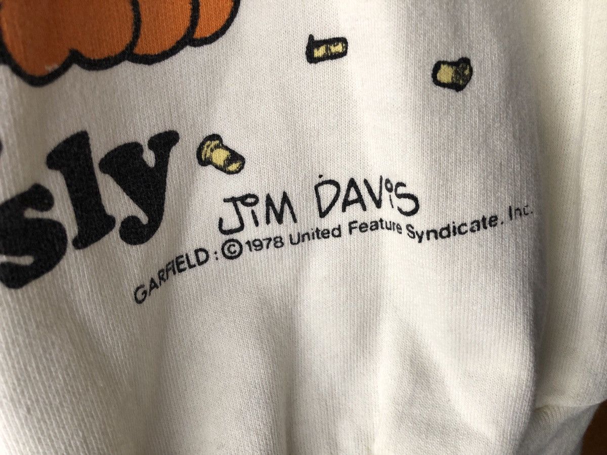 Vintage Vintage 1978 Garfield Sweatshirt Pullover RARE Size US M / EU 48-50 / 2 - 5 Thumbnail