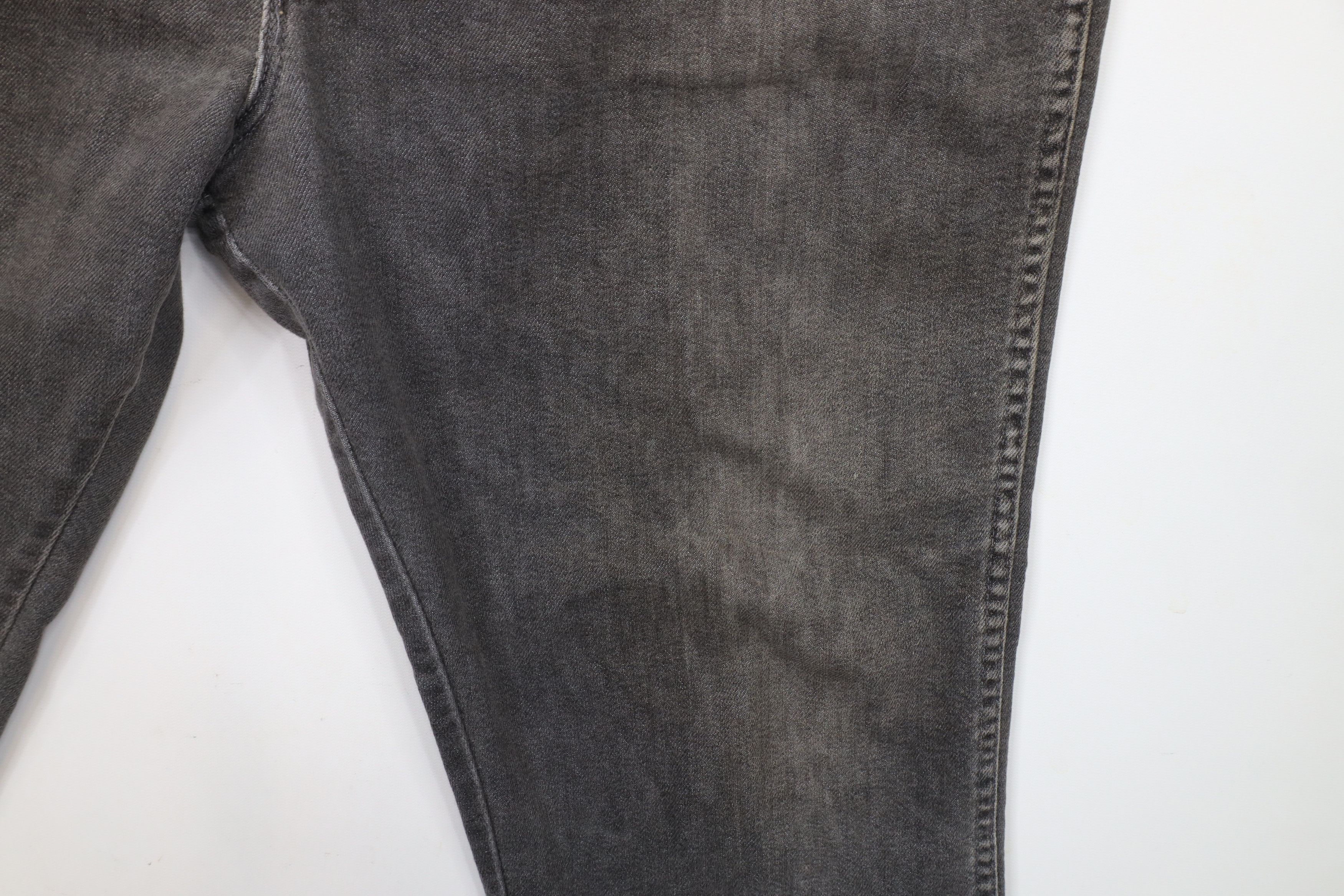 Vintage × Wrangler Vintage 80s 90s Wrangler Wide Leg Bootcut Denim Jeans Black Size US 40 / EU 56 - 7 Thumbnail