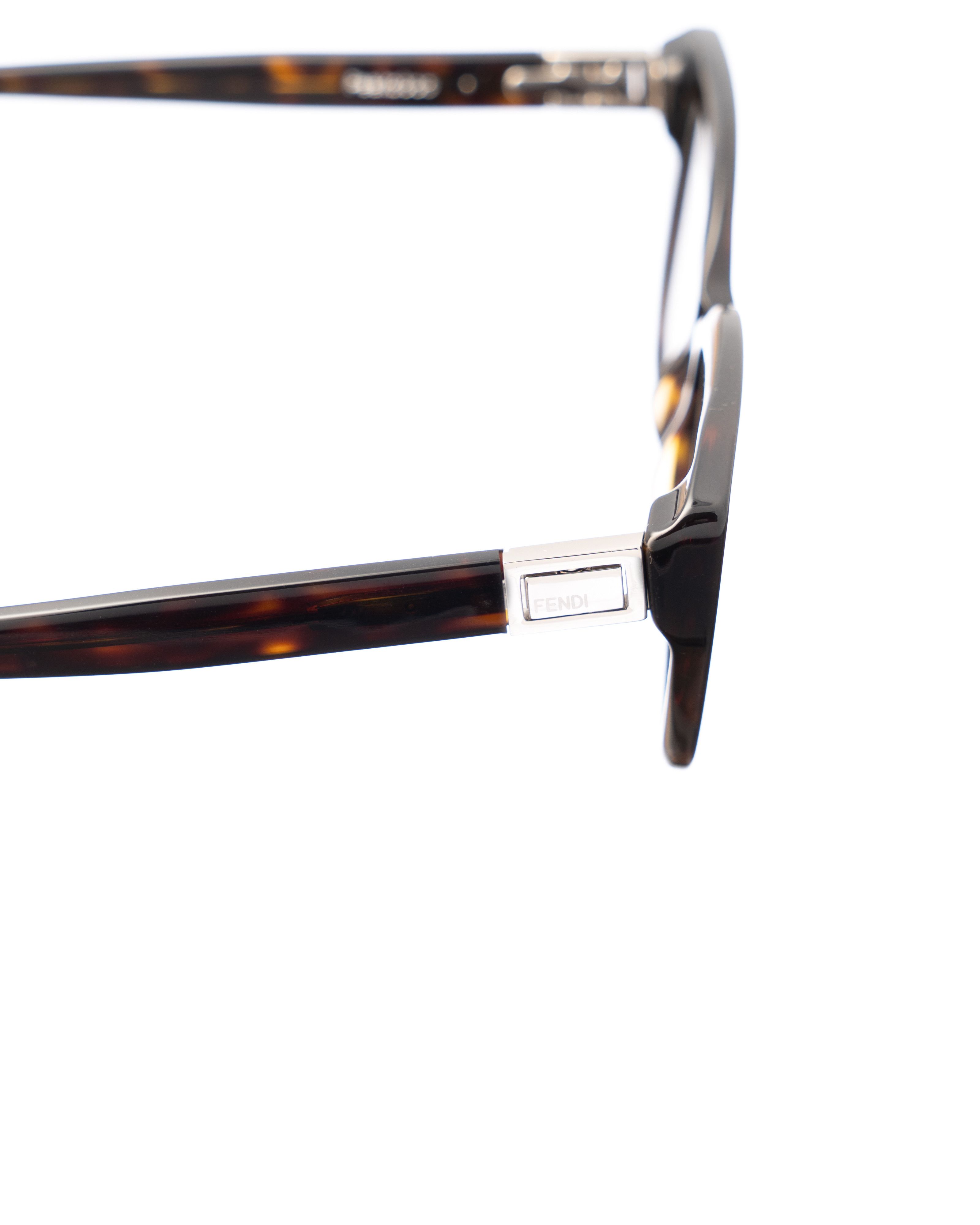 Fendi Fendi 00s Oversized Havana Classic Glasses Size ONE SIZE - 3 Thumbnail