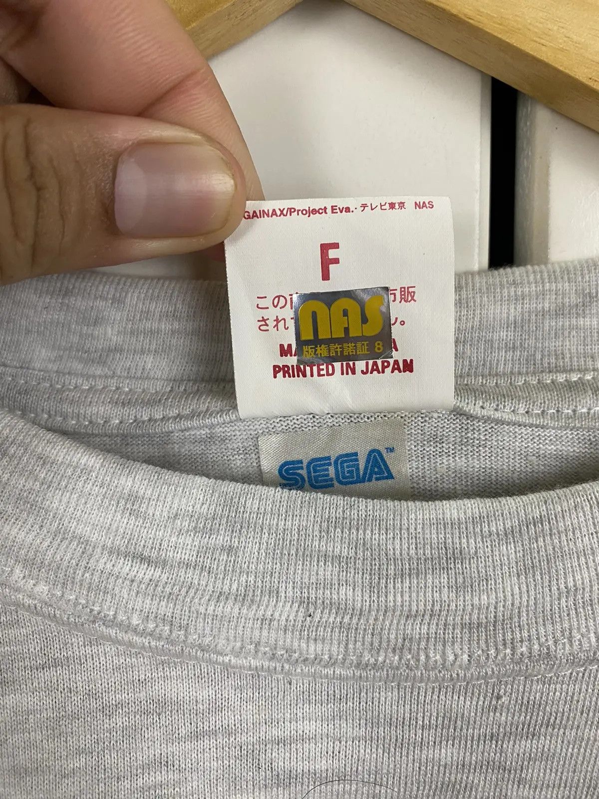 Anime × Vintage Vintage Evangelion X Sega Tee Size US M / EU 48-50 / 2 - 7 Thumbnail