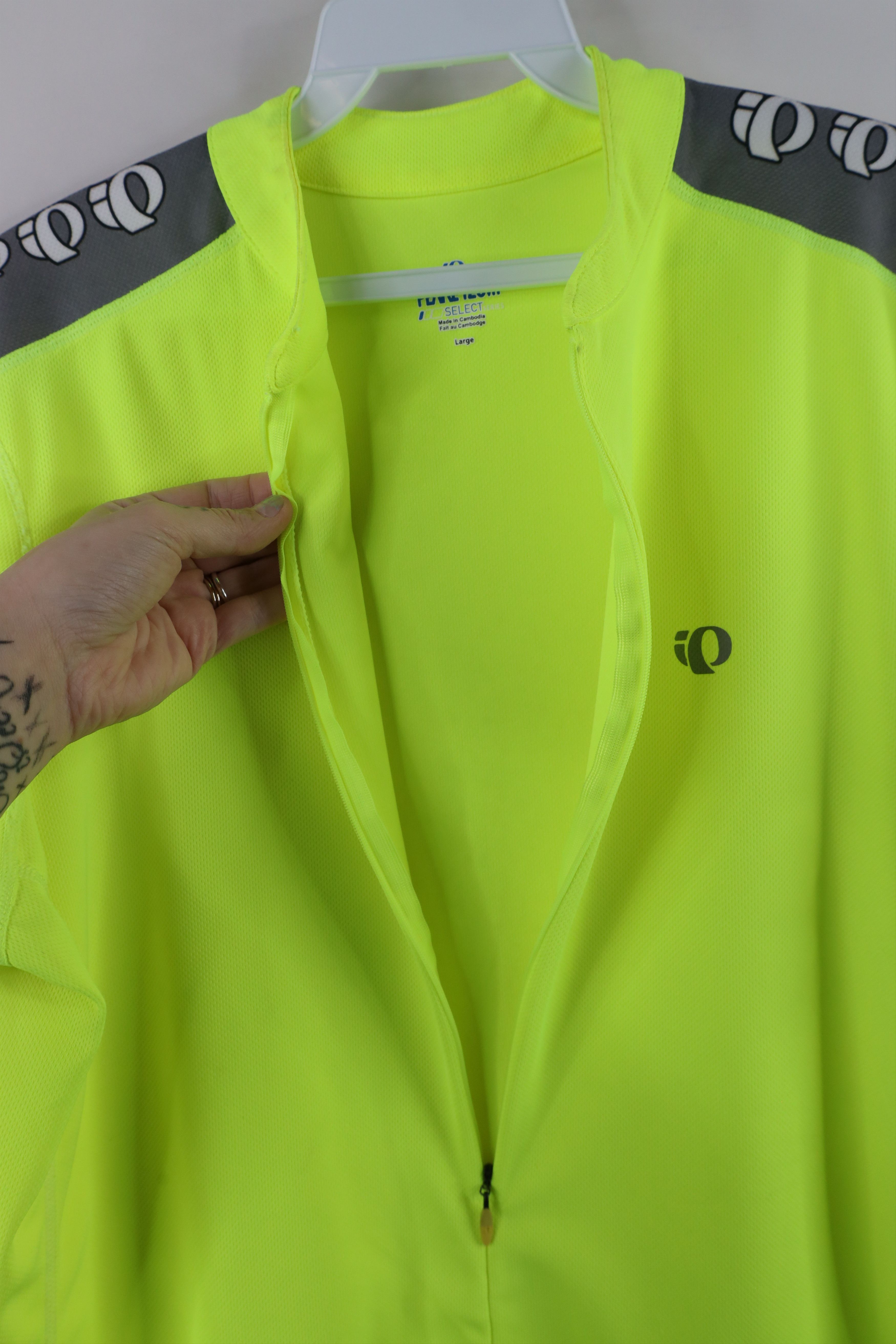 PEARL iZUMi × Vintage Pearl Izumi Select Reflective Half Zip Bicycle Jersey Size US L / EU 52-54 / 3 - 8 Thumbnail